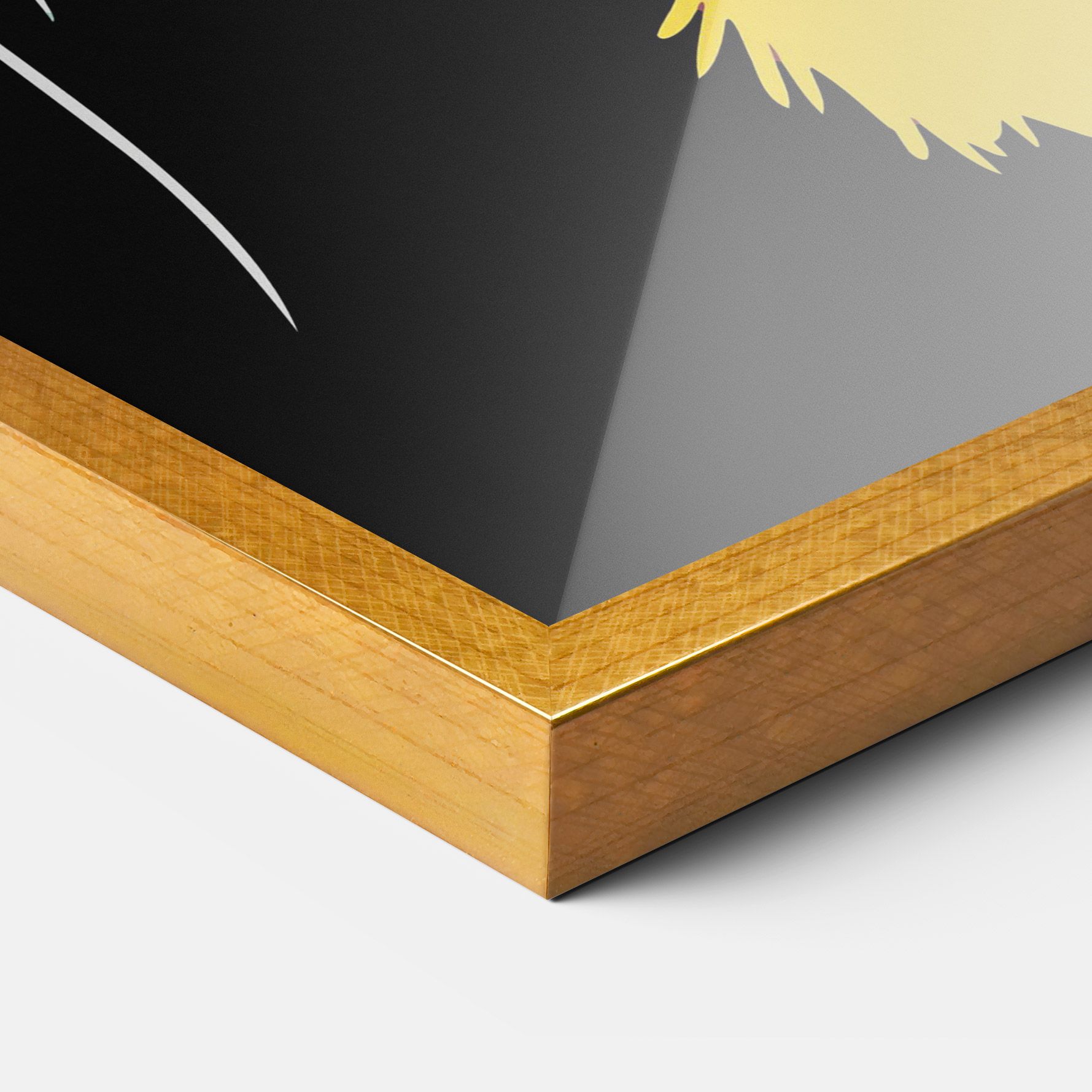 Pretty Colorful Tiger mockup 3