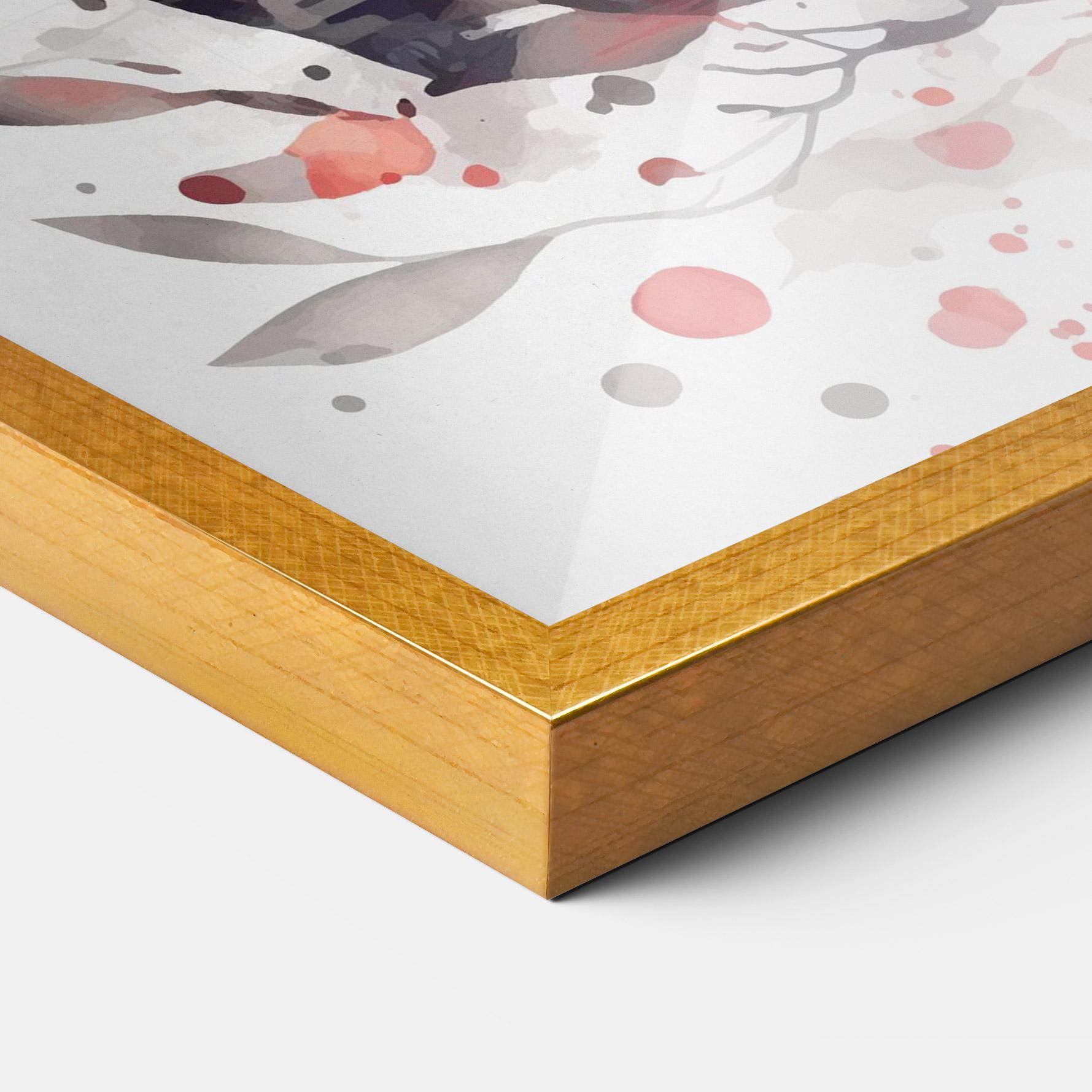 Keretezett Poszter Red Tiger mockup 3