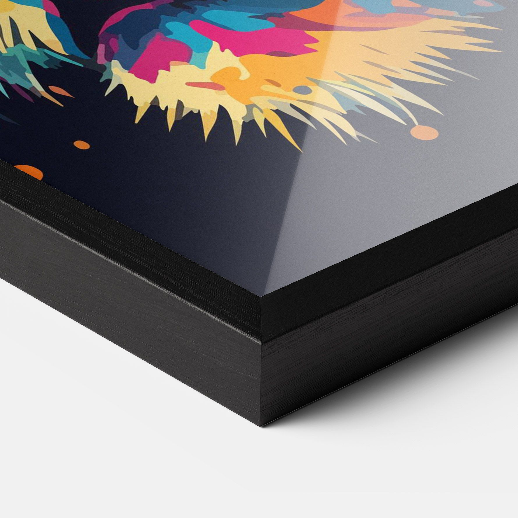 Colorful Tiger mockup 3