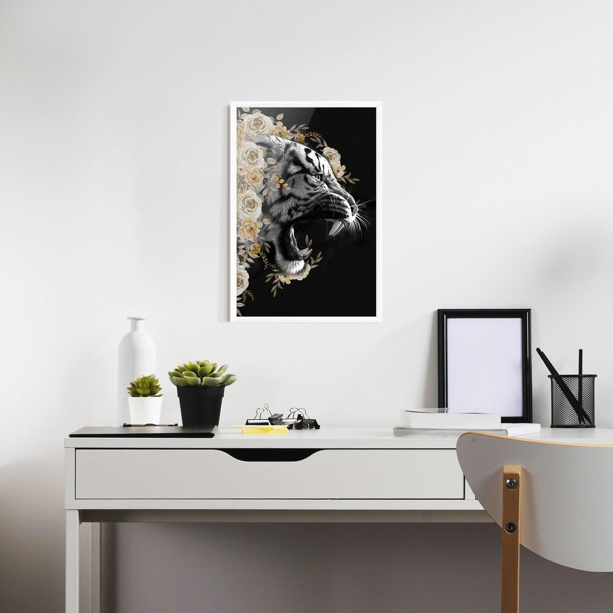 Keretezett Poszter Gentle Power mockup 7