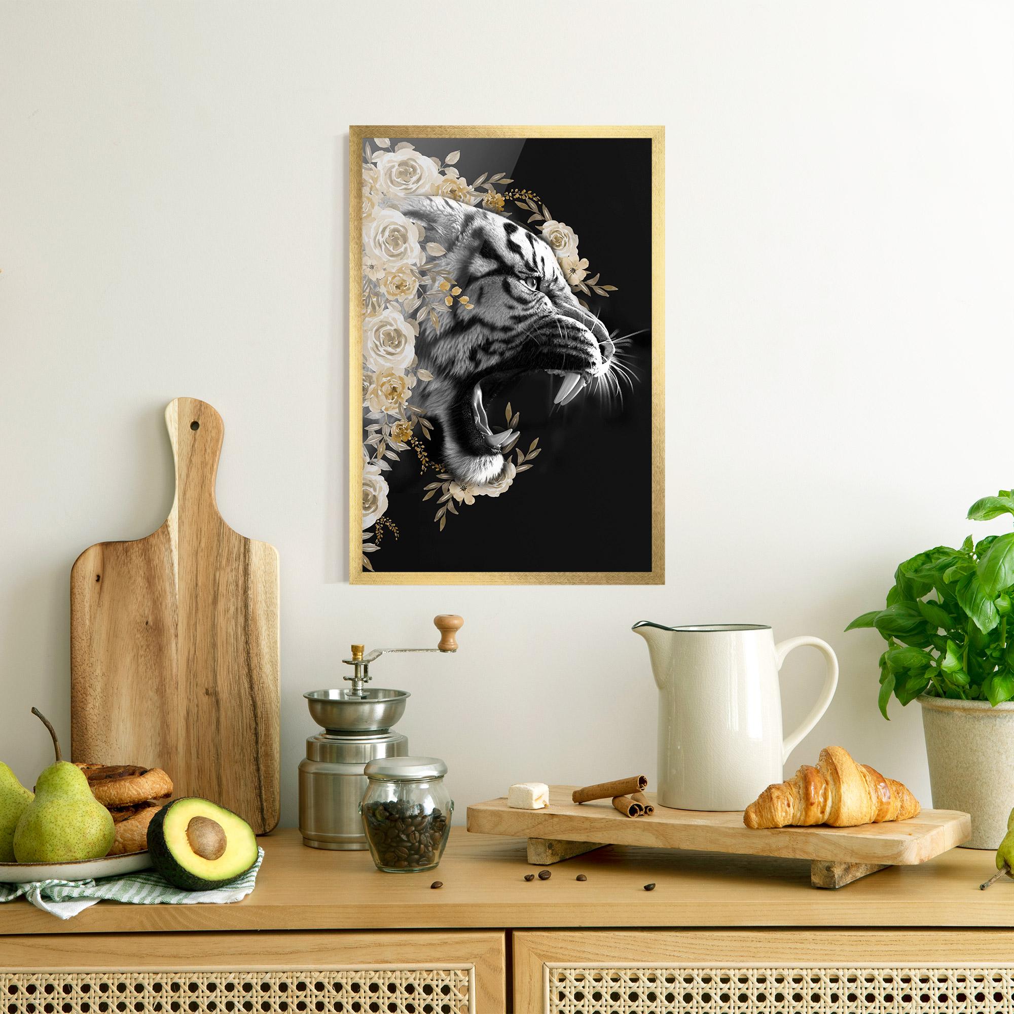 Keretezett Poszter Gentle Power mockup 8