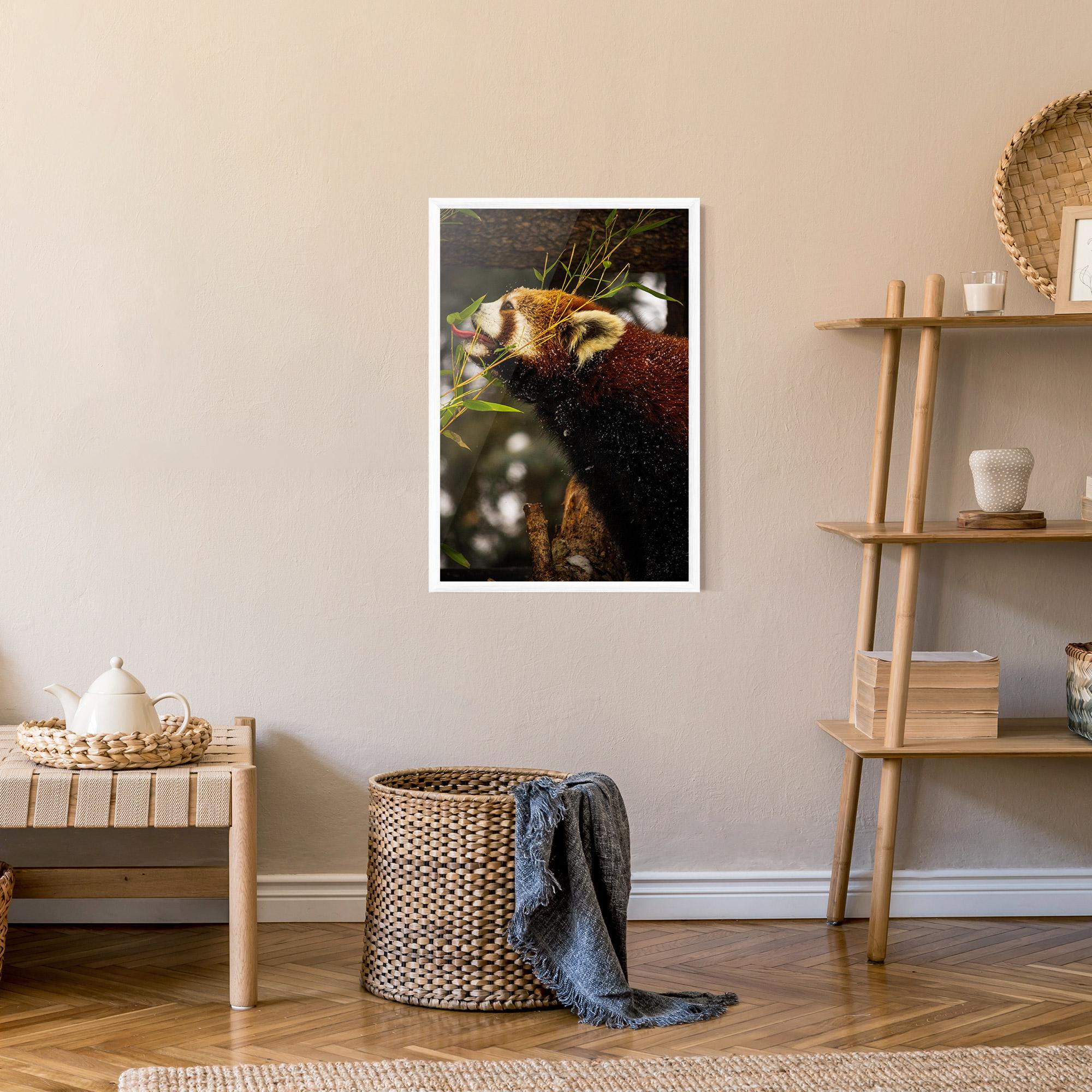 Keretezett Poszter Red Panda mockup 9