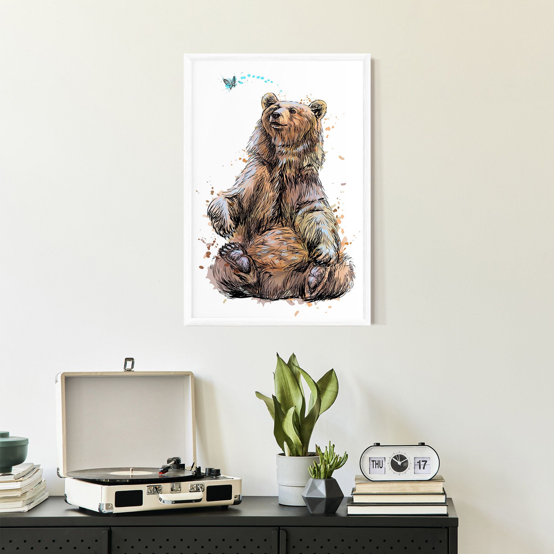 Butterfly Bear mockup 2