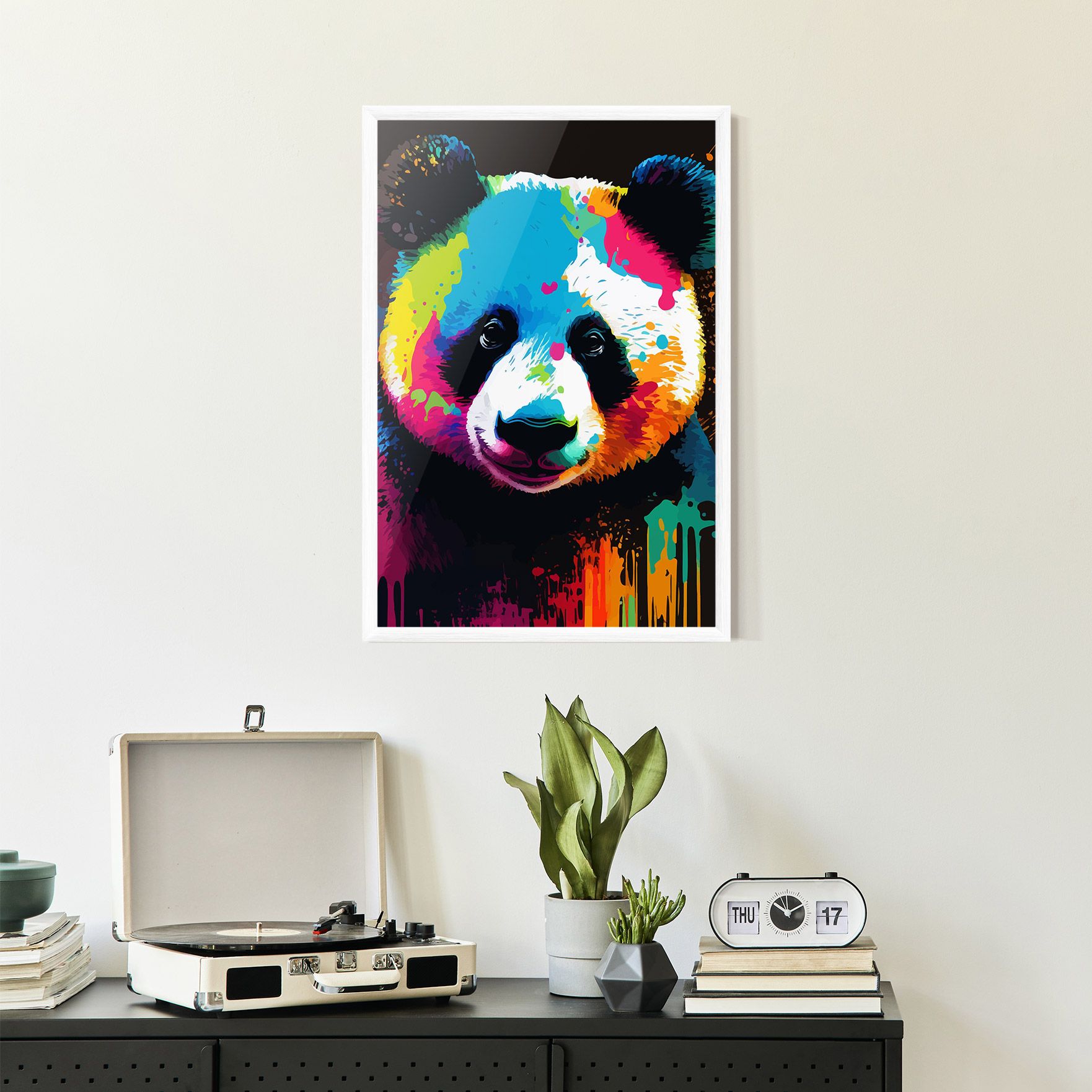 Panda Color Art mockup 2
