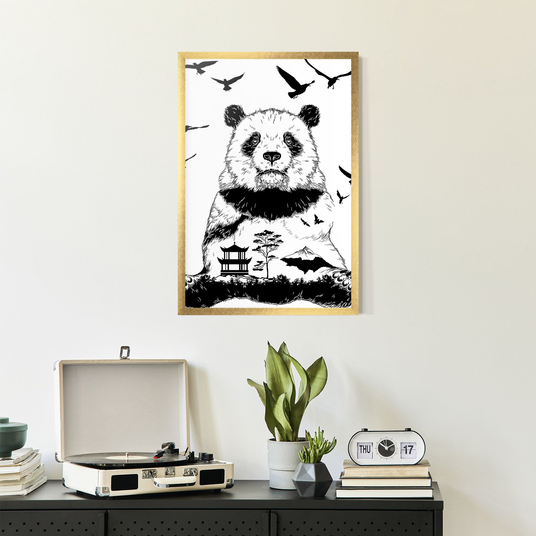 Panda Bear mockup 2
