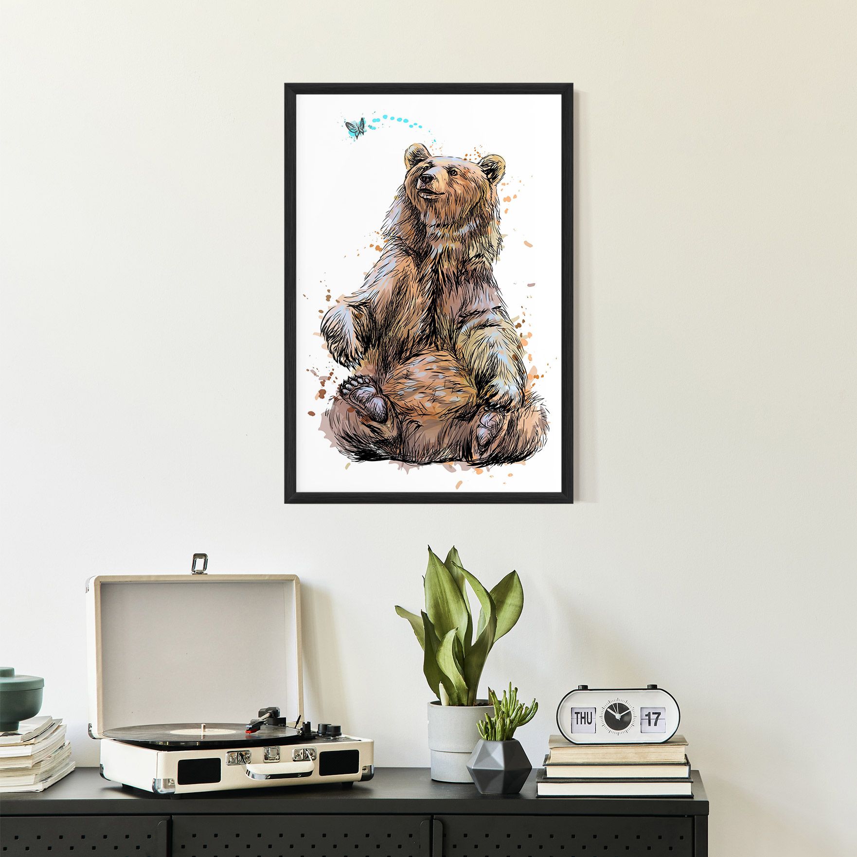 Butterfly Bear mockup 2