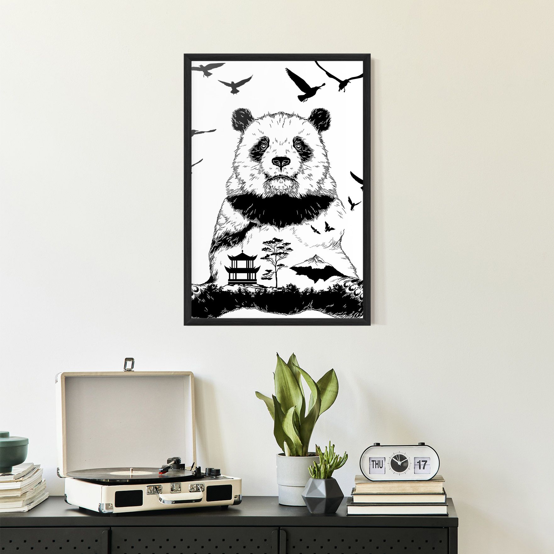 Panda Bear mockup 2