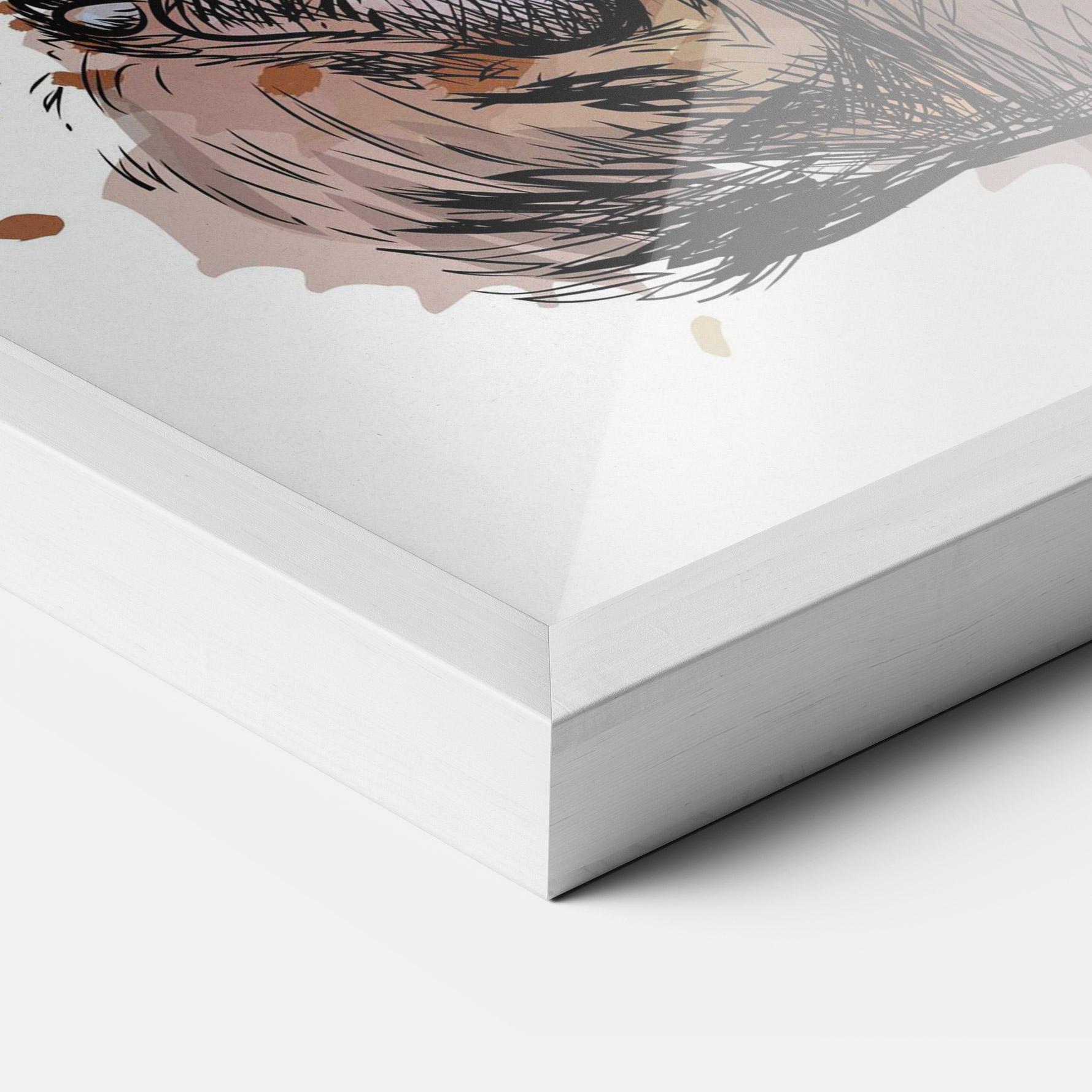 Keretezett Poszter Butterfly Bear mockup 3