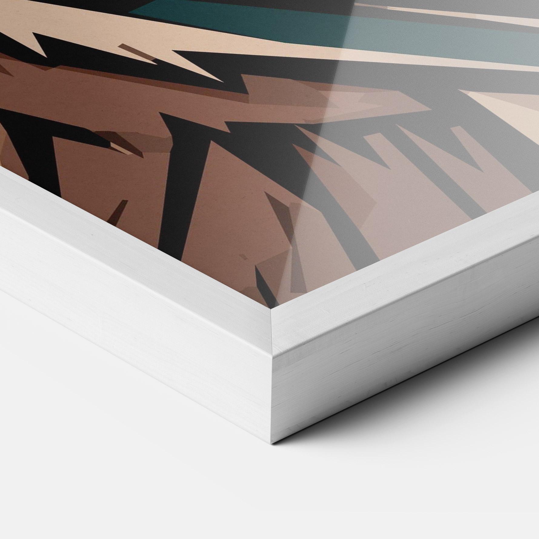 Keretezett Poszter Grizzly Art mockup 3