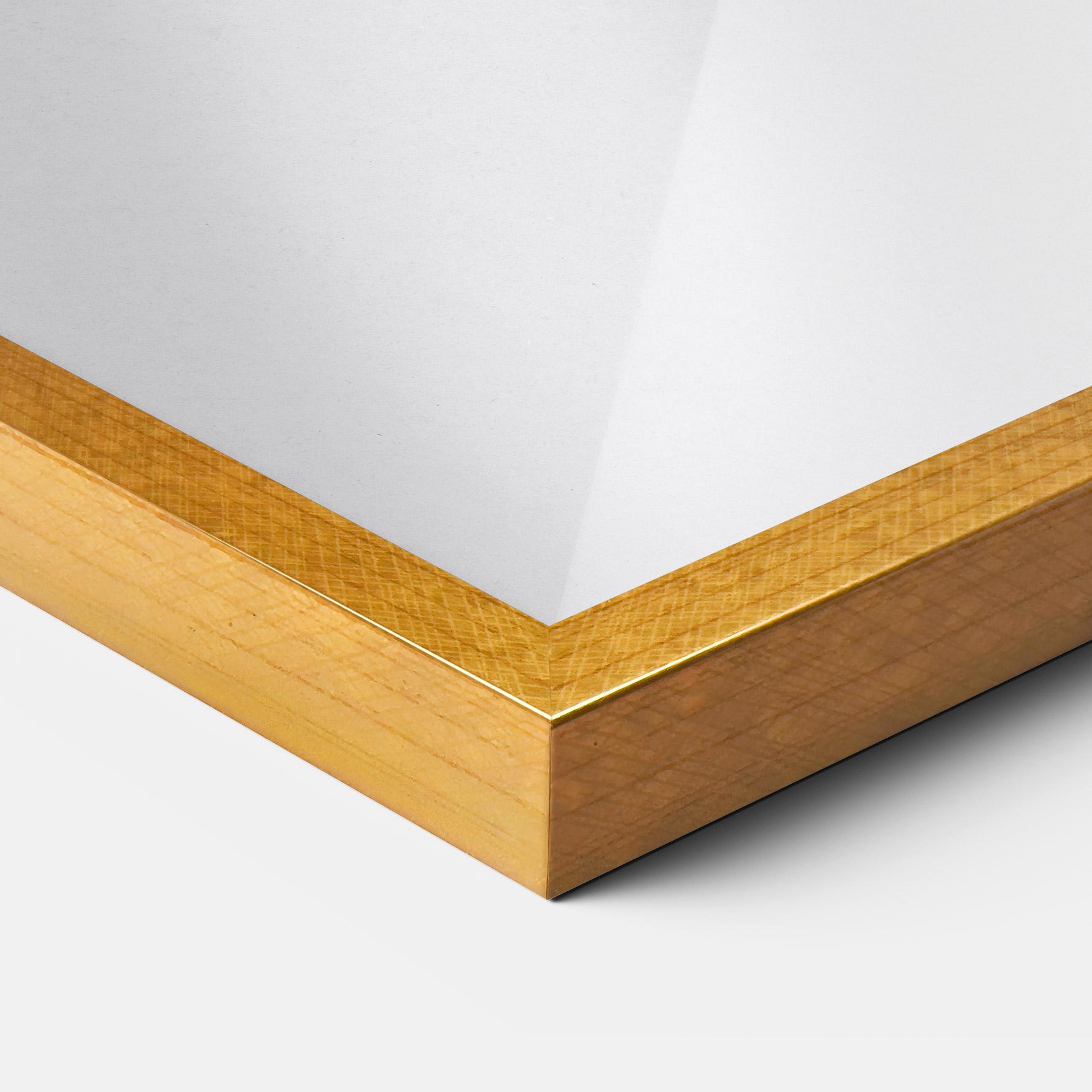 Keretezett Poszter Bear Wearing A Scarf mockup 3