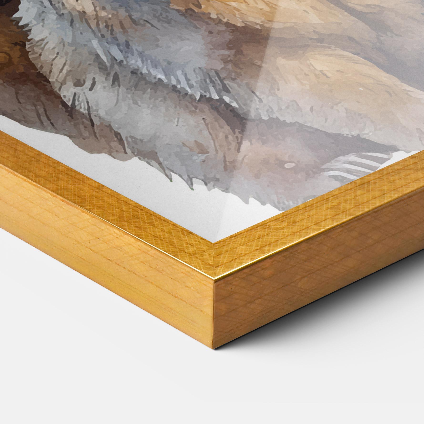 Keretezett Poszter Mama Bear mockup 3