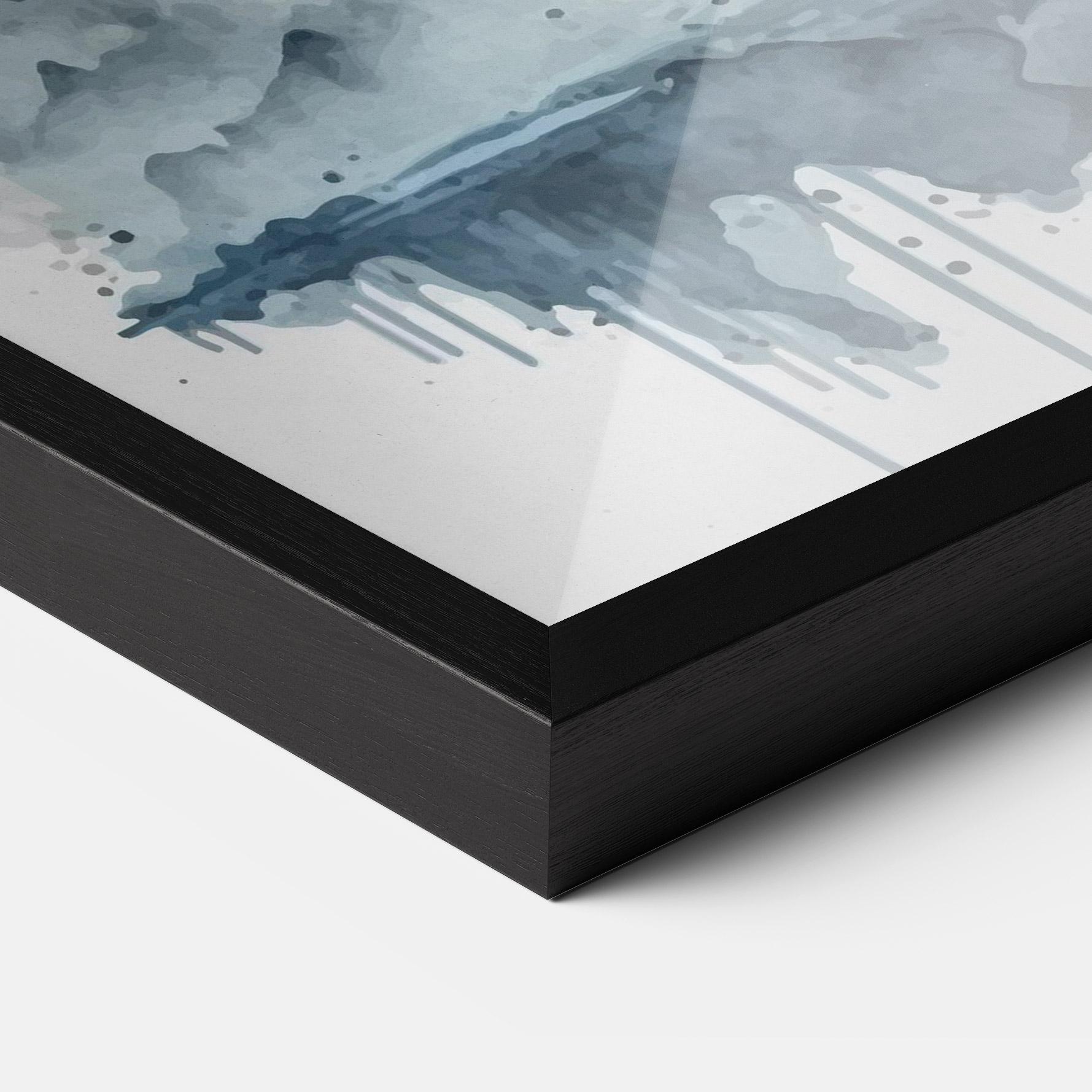 Keretezett Poszter Panda Art mockup 3