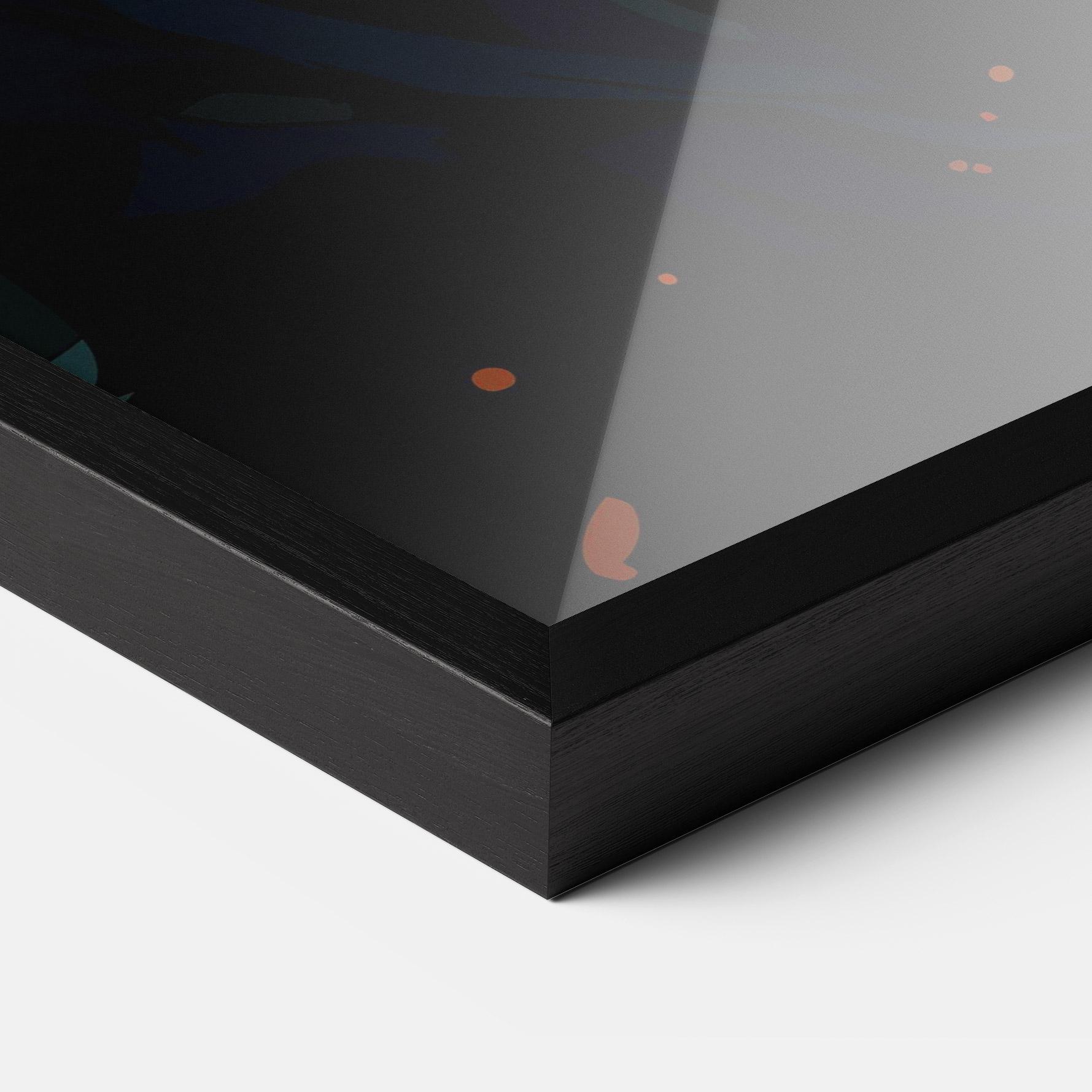 Keretezett Poszter Pretty Bear Art mockup 3