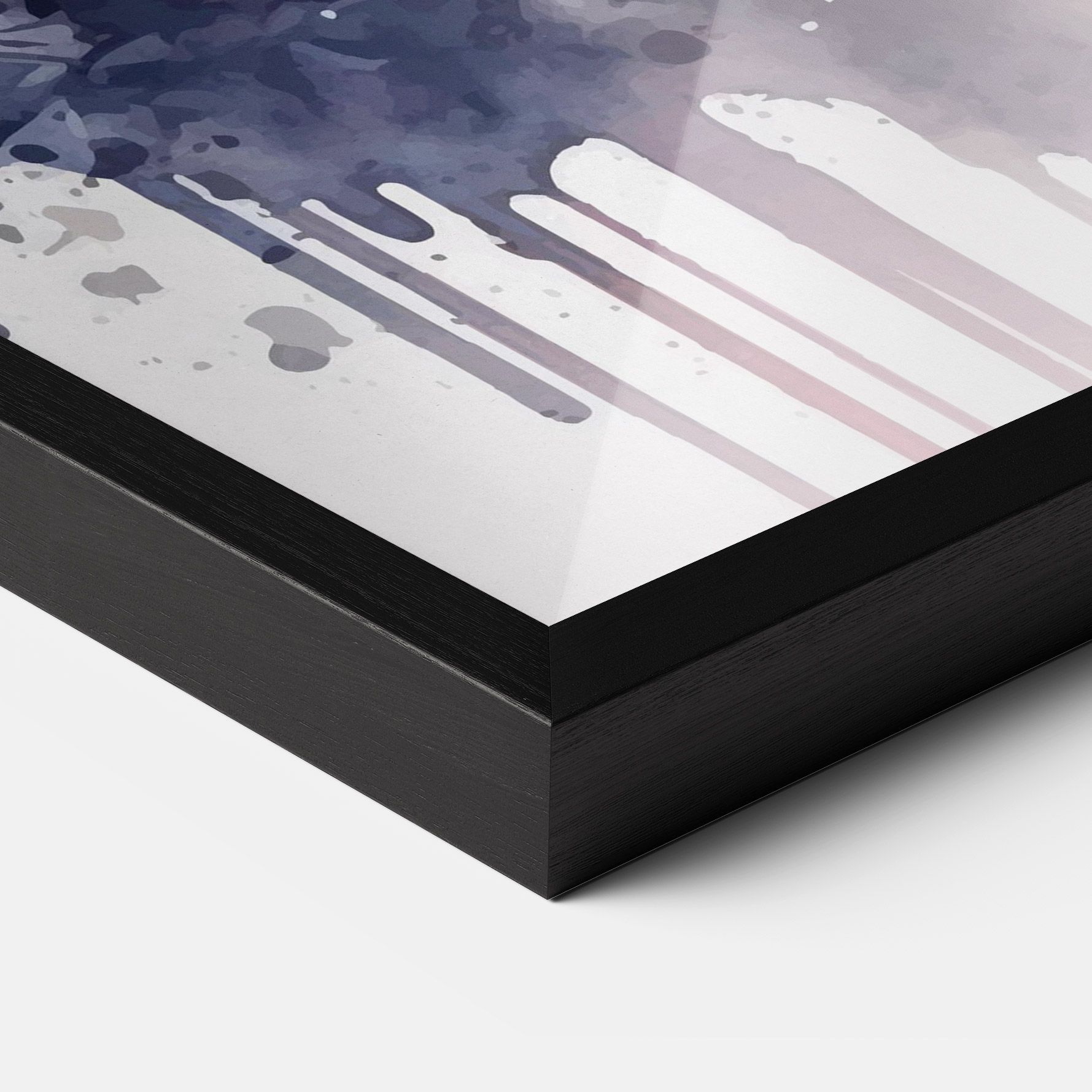 Purple Panda Art mockup 3