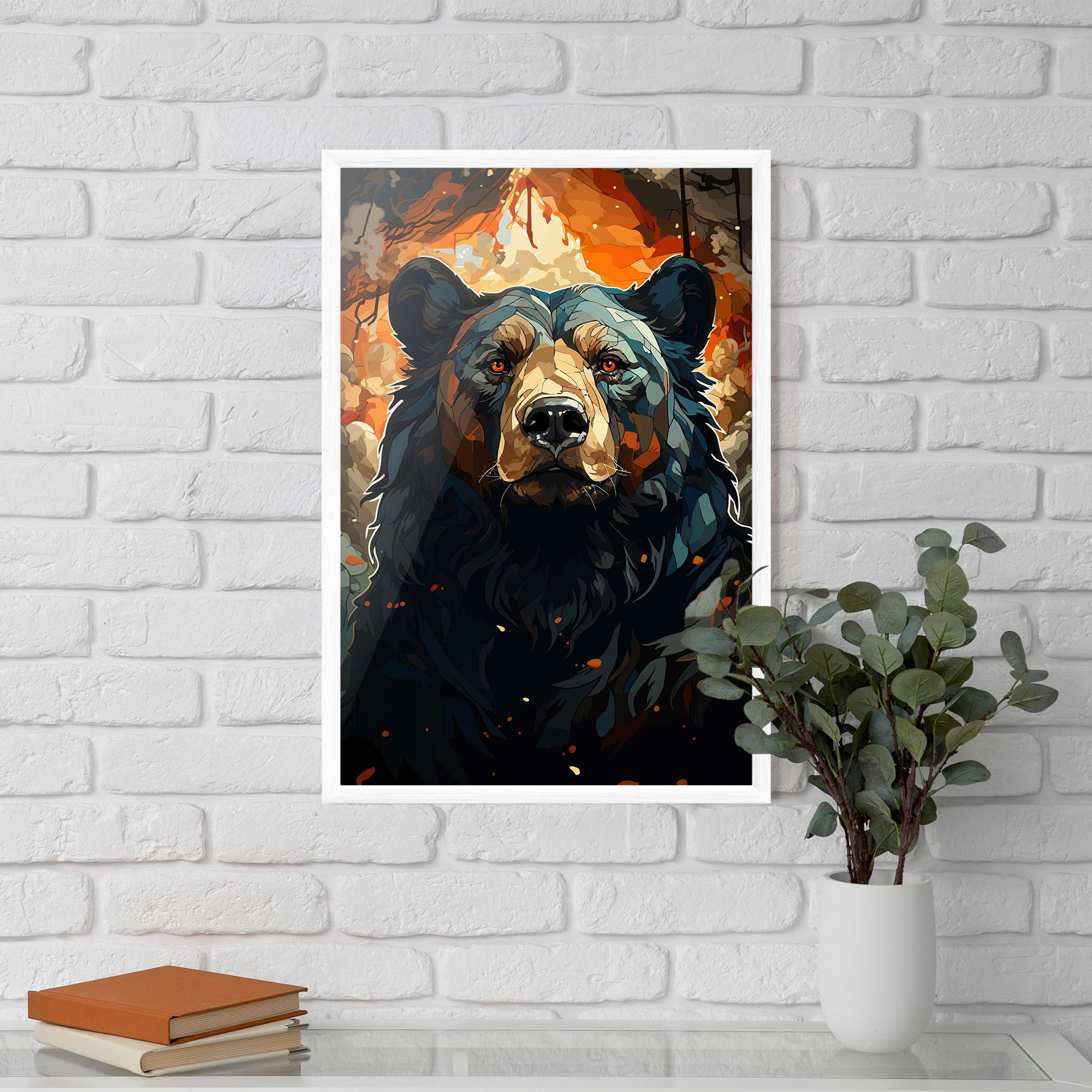 Pretty Bear Art mockup 5
