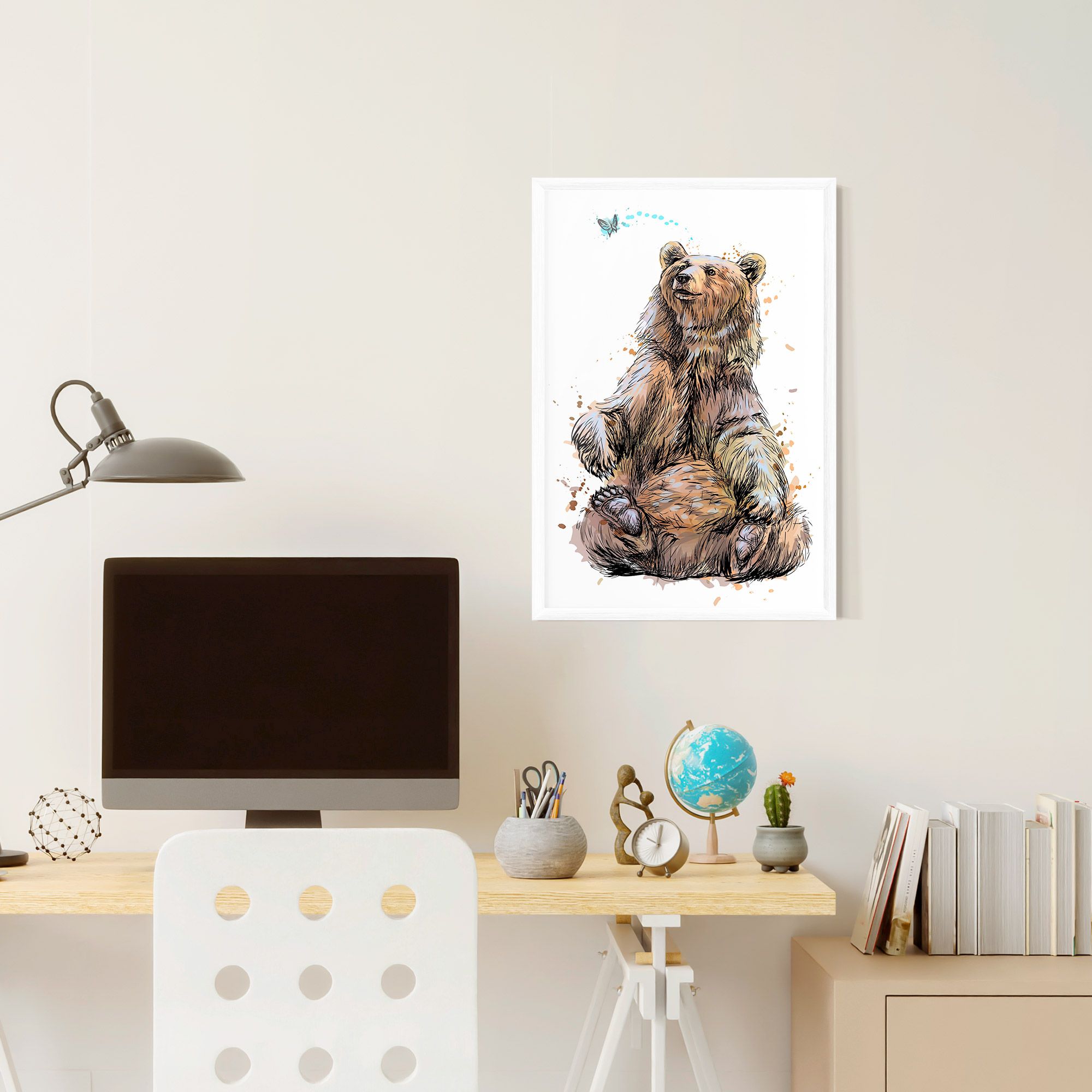 Butterfly Bear mockup 6