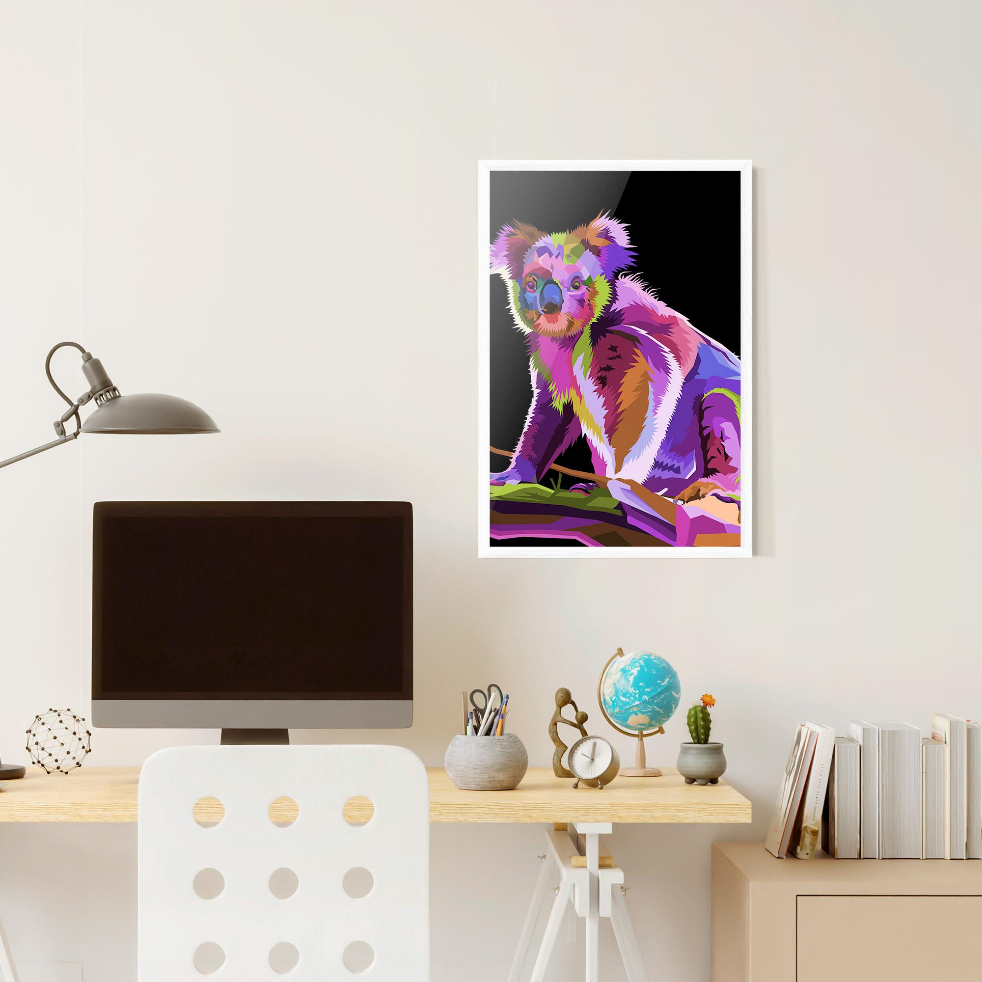 Keretezett Poszter Koala Art mockup 6