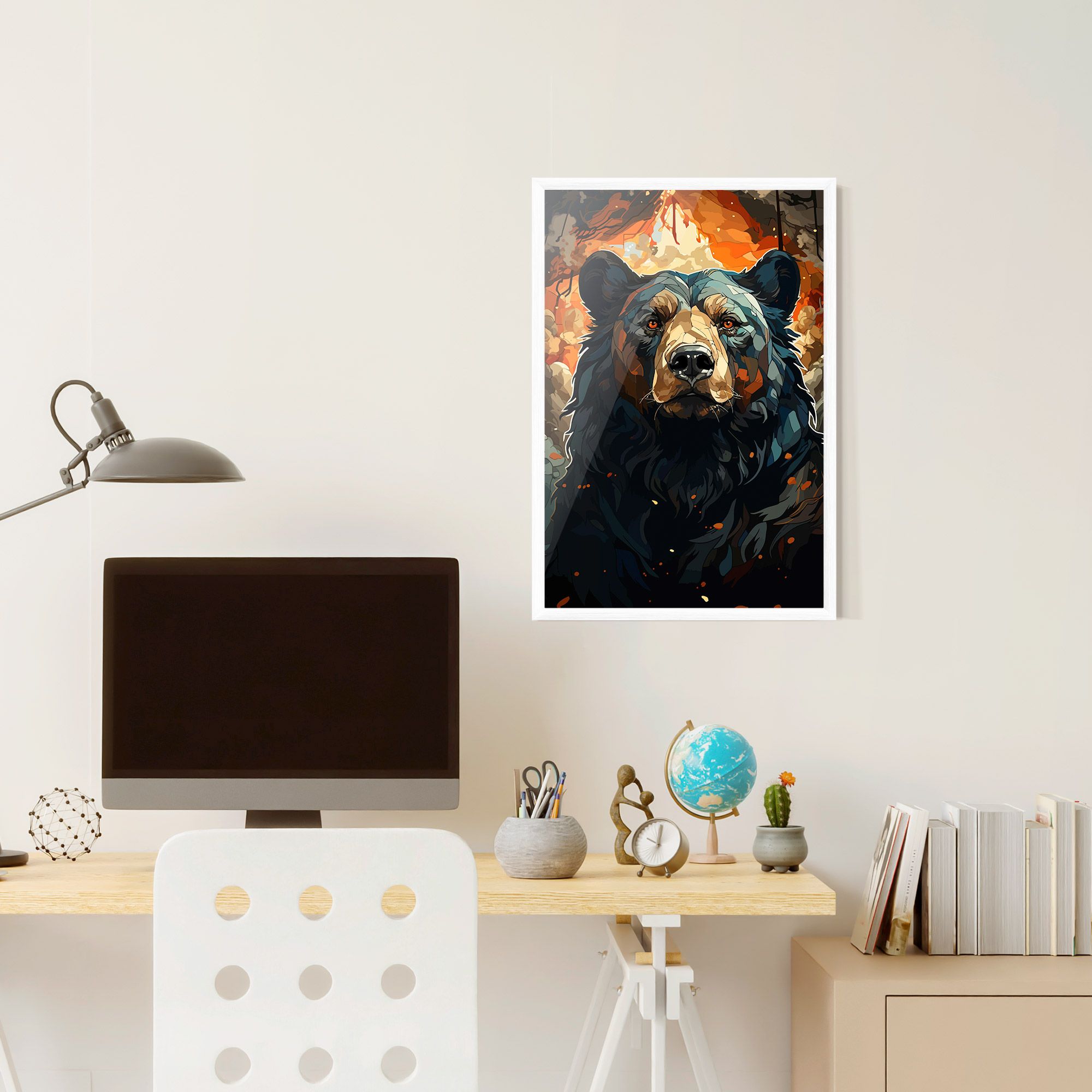Pretty Bear Art mockup 6