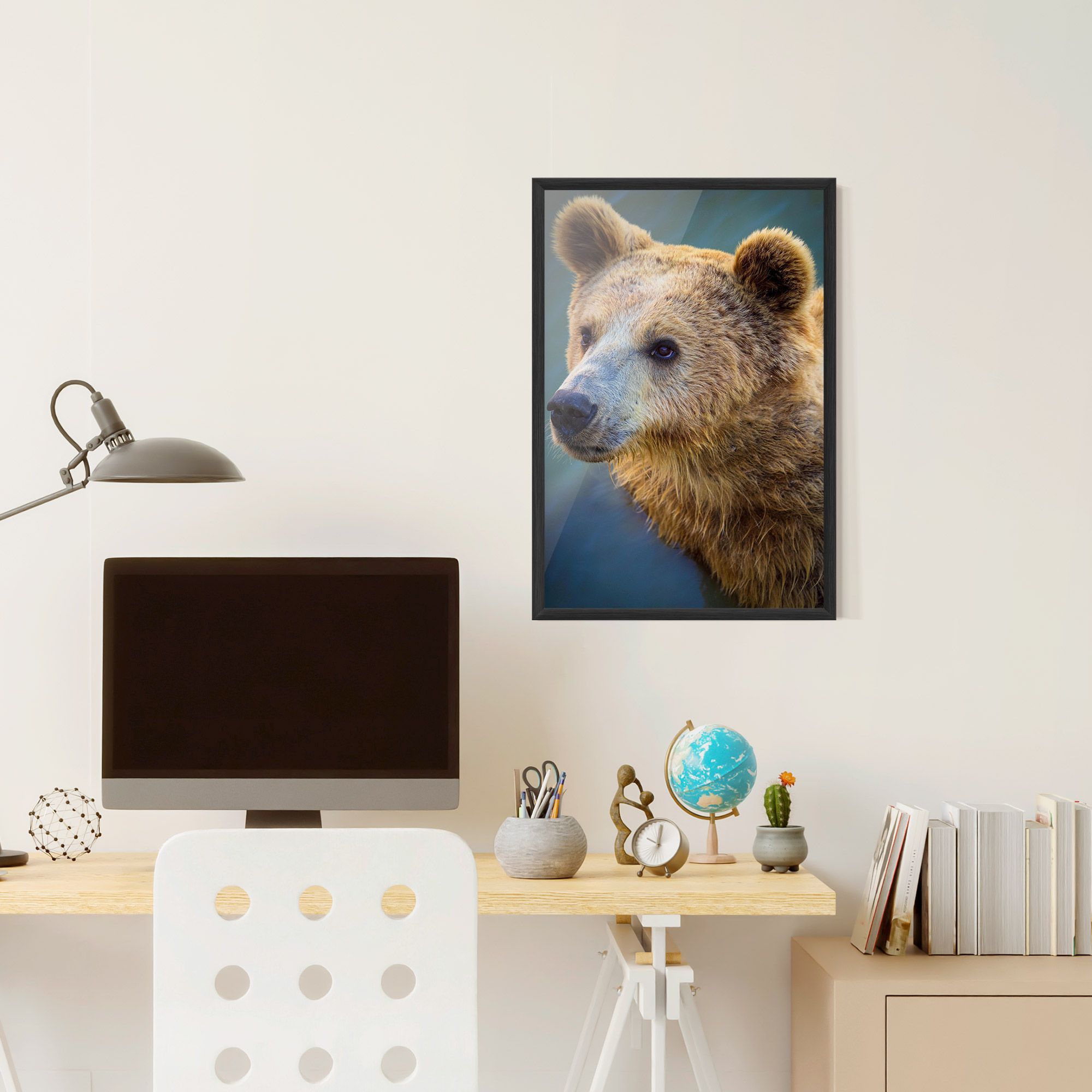 Bear Head mockup 6