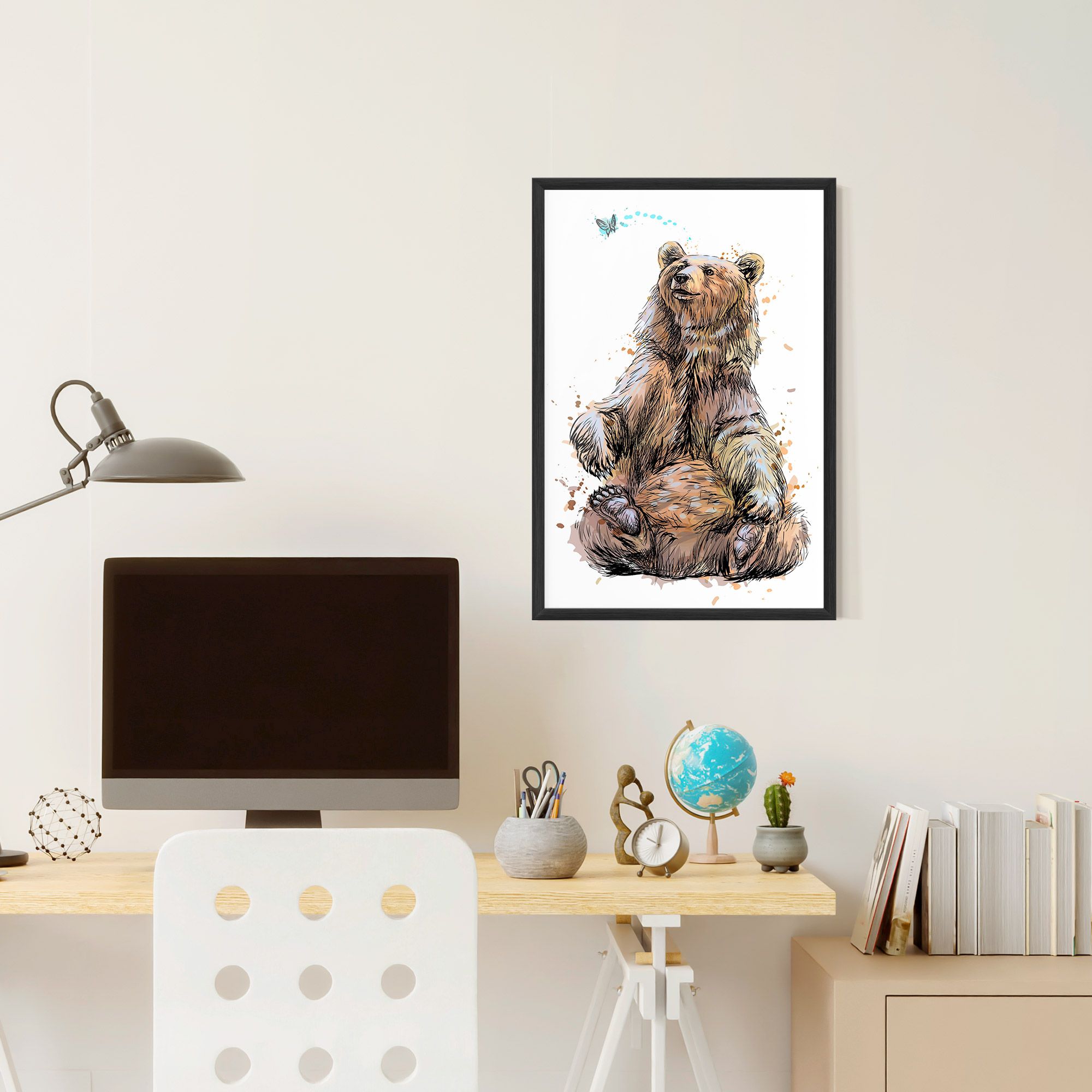 Butterfly Bear mockup 6
