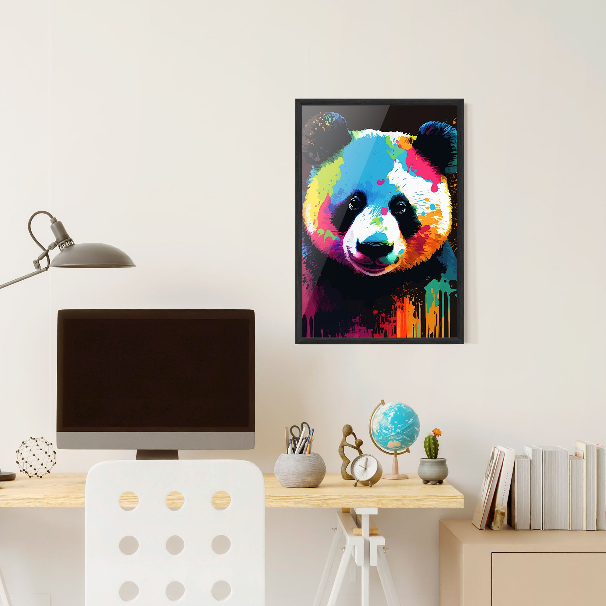 Panda Color Art mockup 6