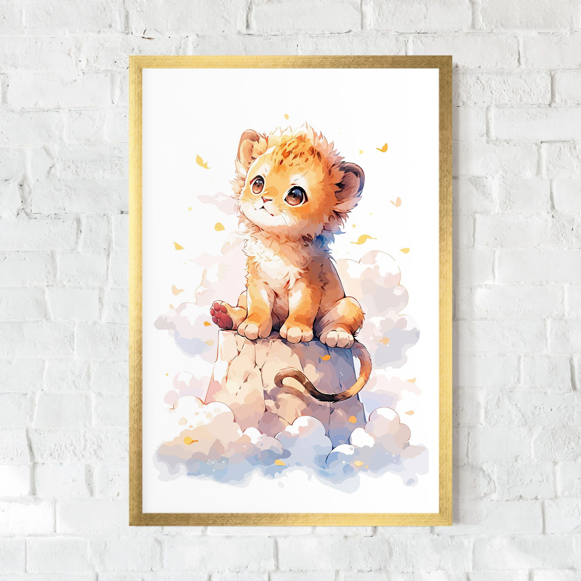 Cute Cloud Lion mockup 0