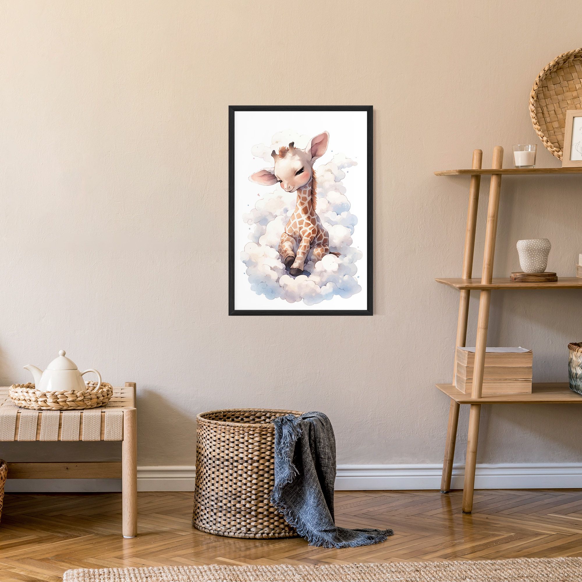 Cute Baby Giraffe mockup 9