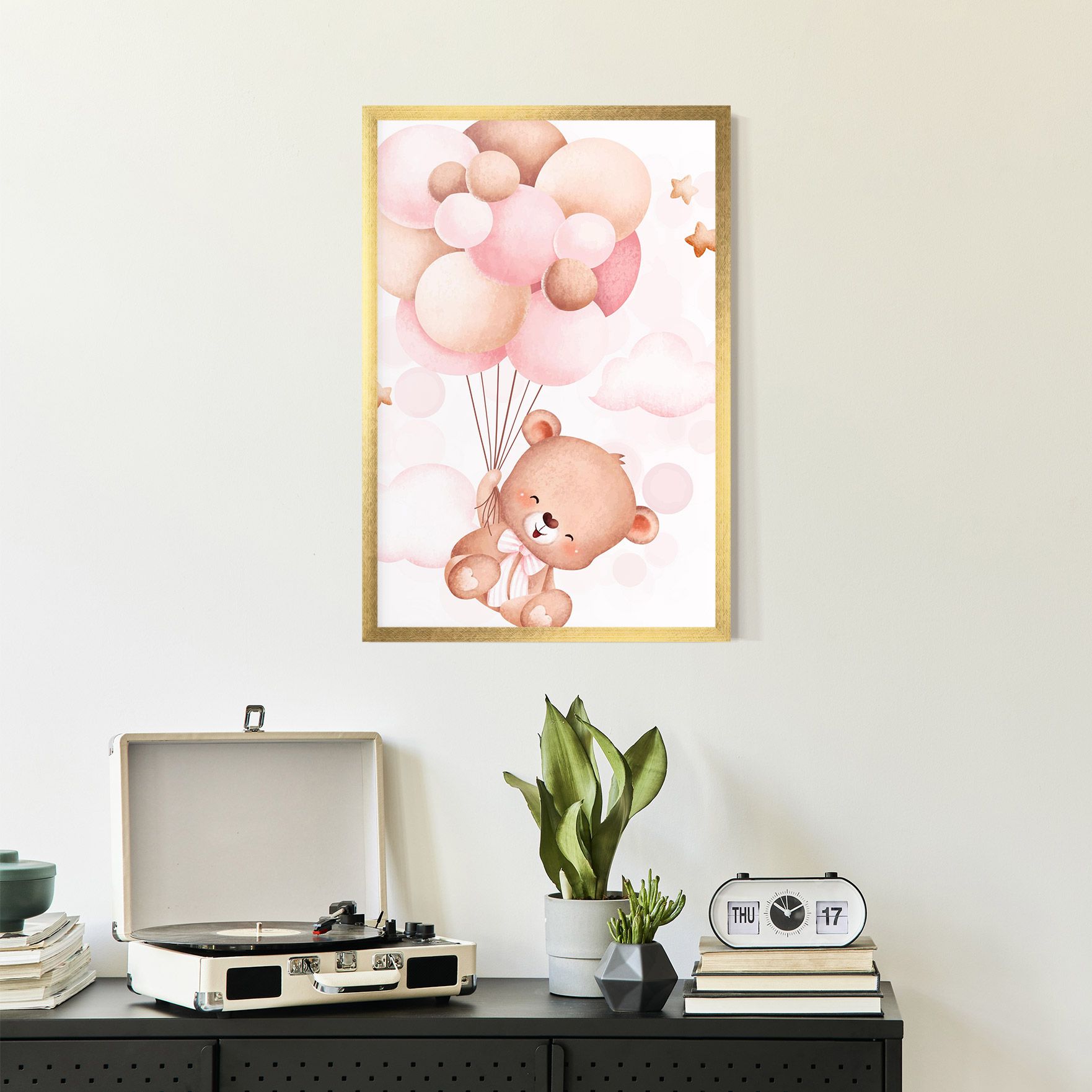Balloons Bear mockup 2