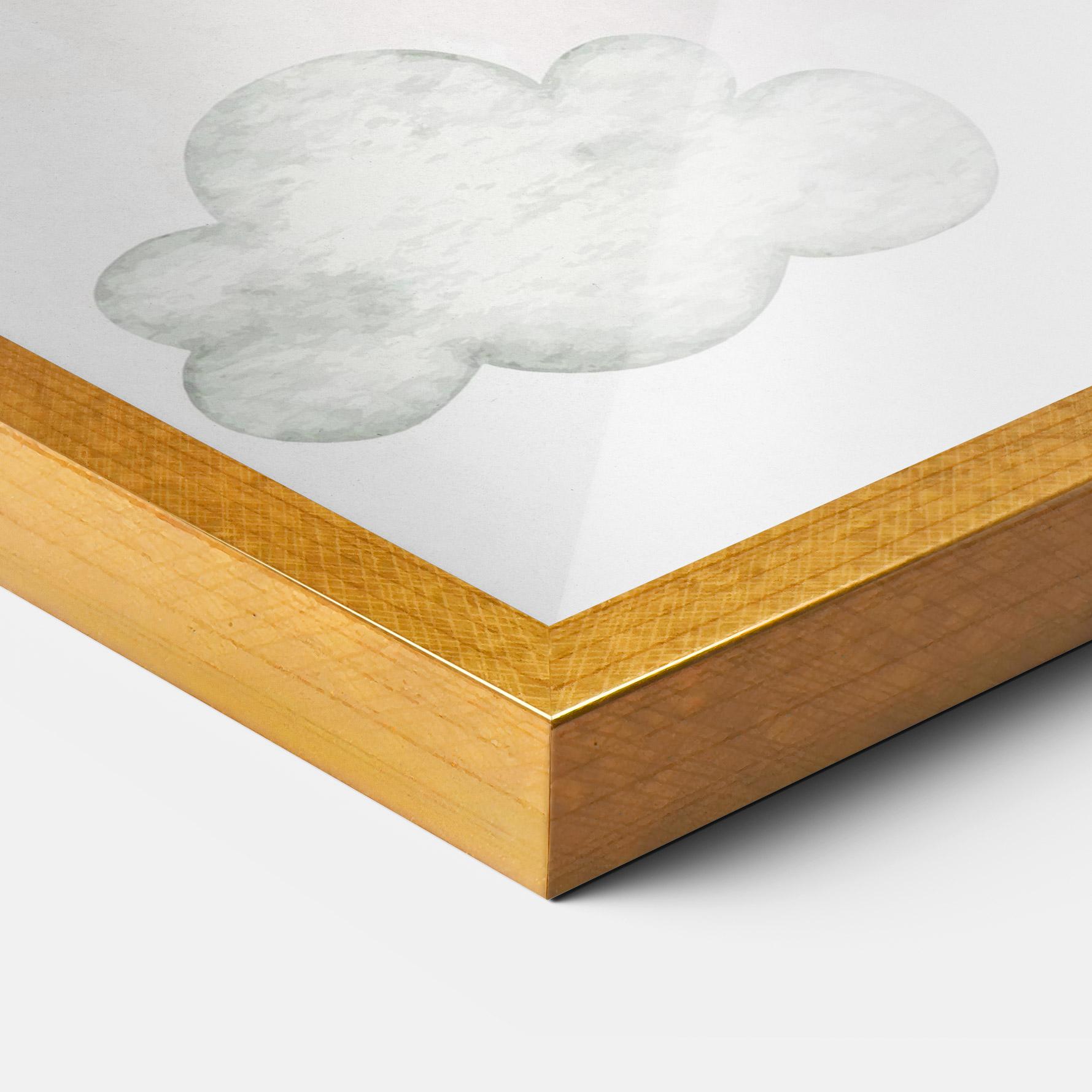 Keretezett Poszter Balloon Bunny mockup 3