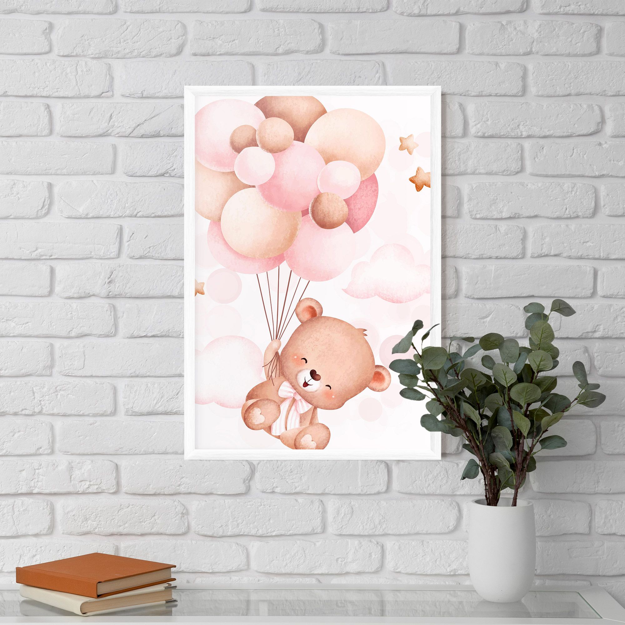 Balloons Bear mockup 5