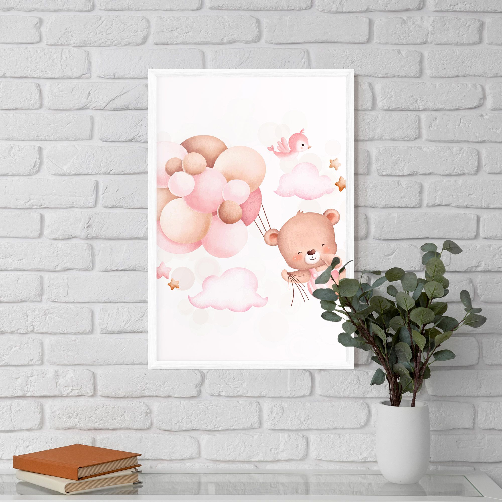Pink Bear Balloons mockup 5