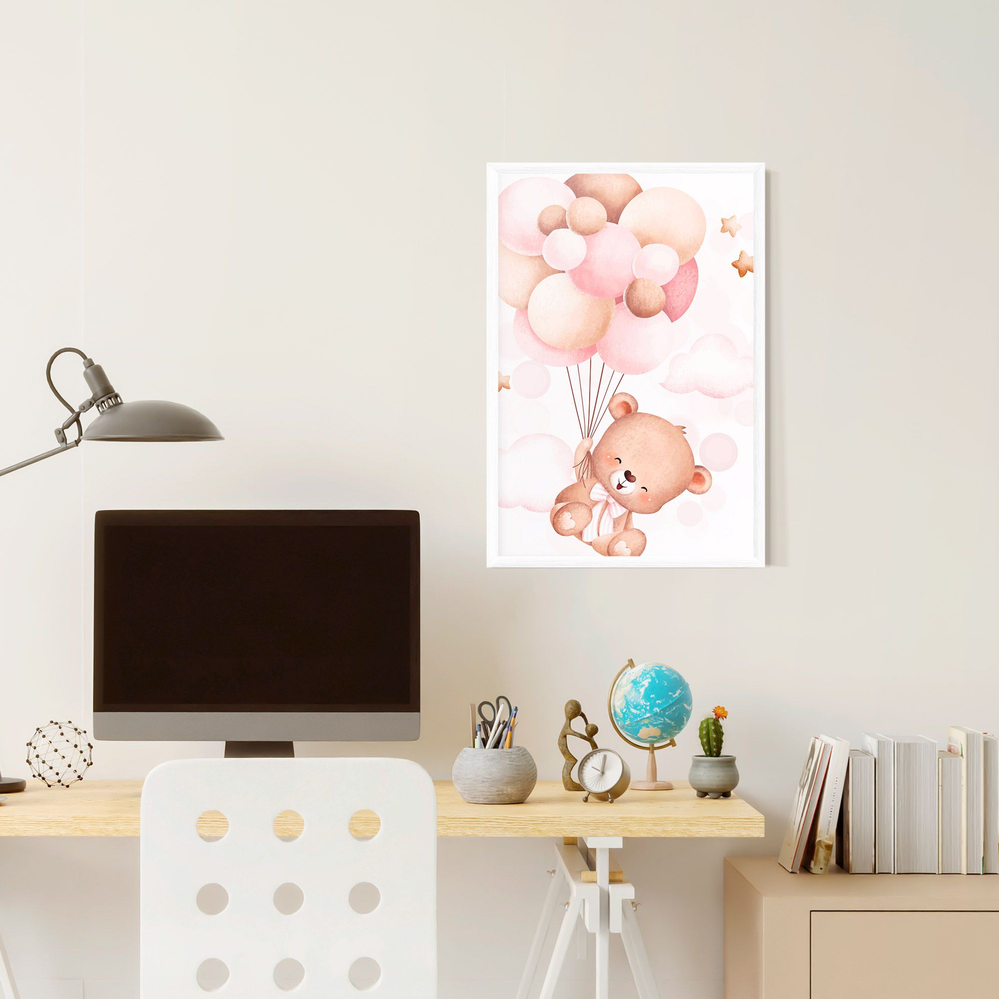 Balloons Bear mockup 6