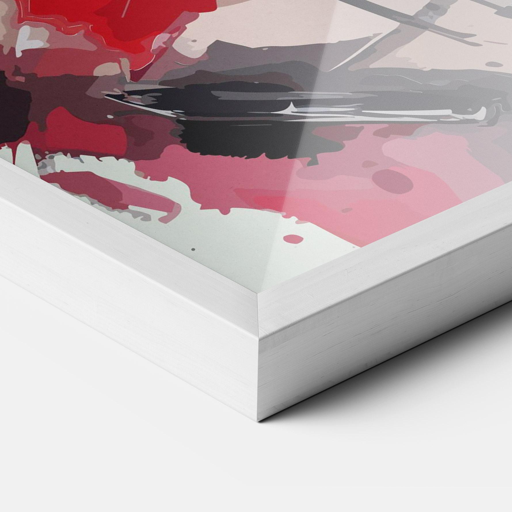 Keretezett Poszter Art Harley Quin mockup 3