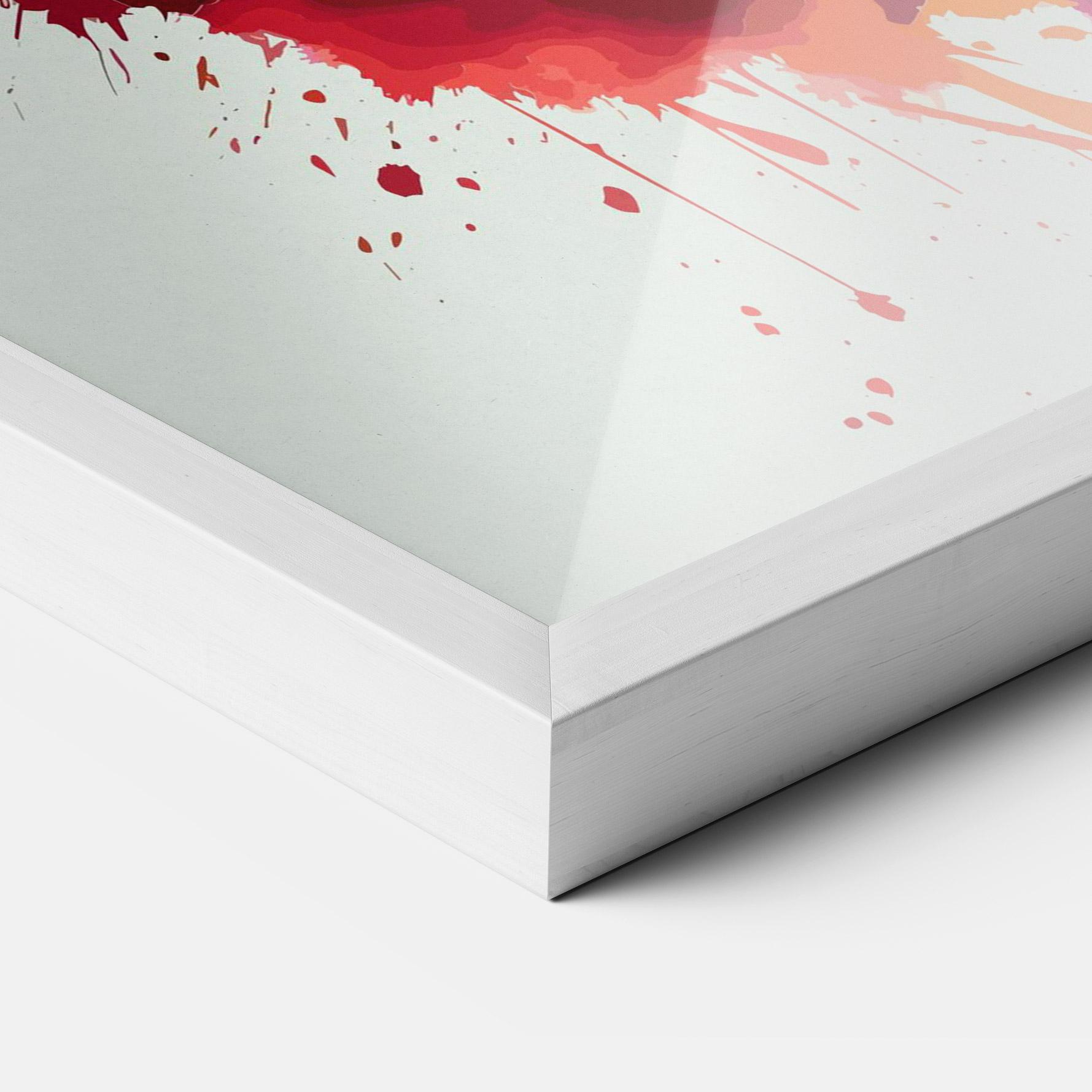 Keretezett Poszter Harley Quin mockup 3