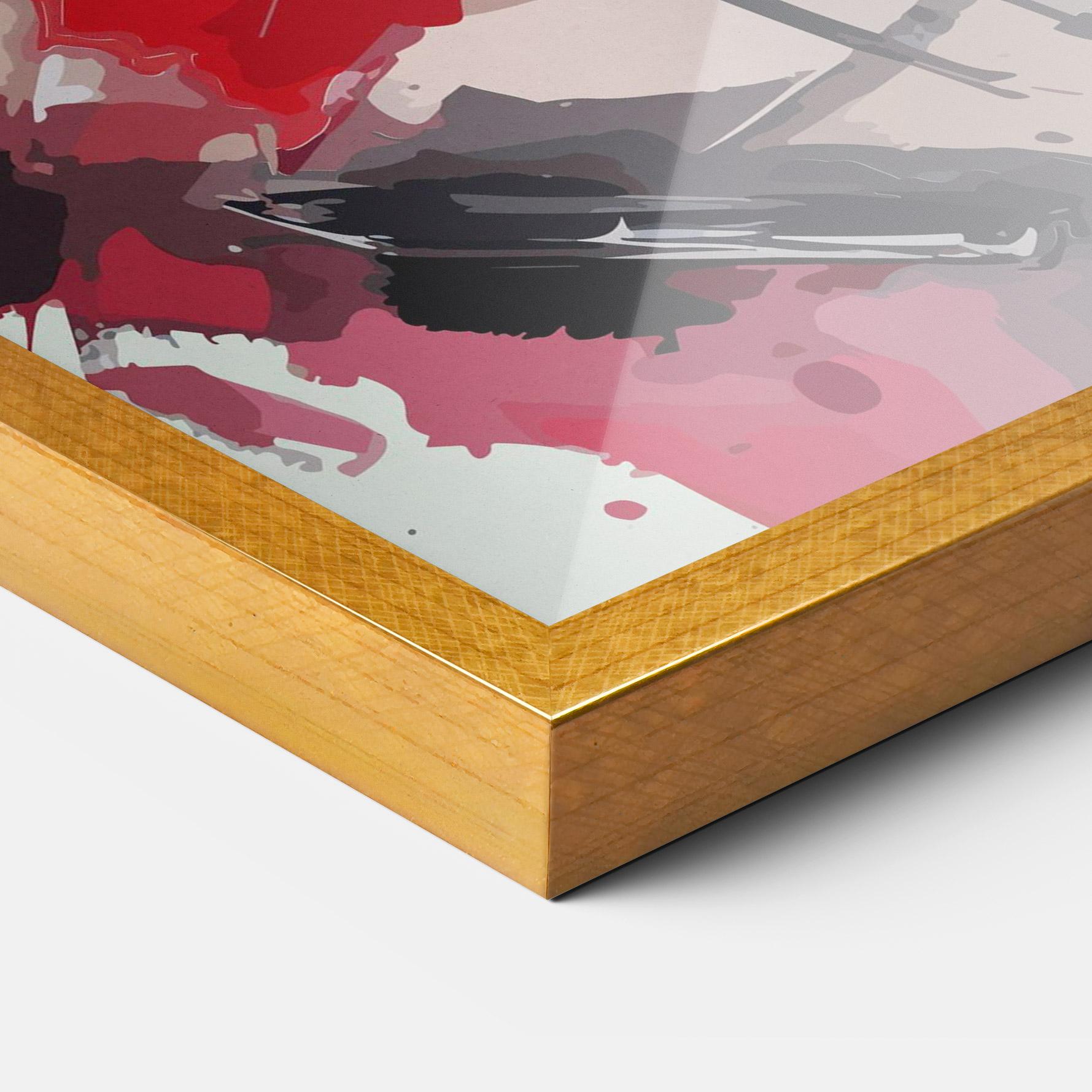 Keretezett Poszter Art Harley Quin mockup 3