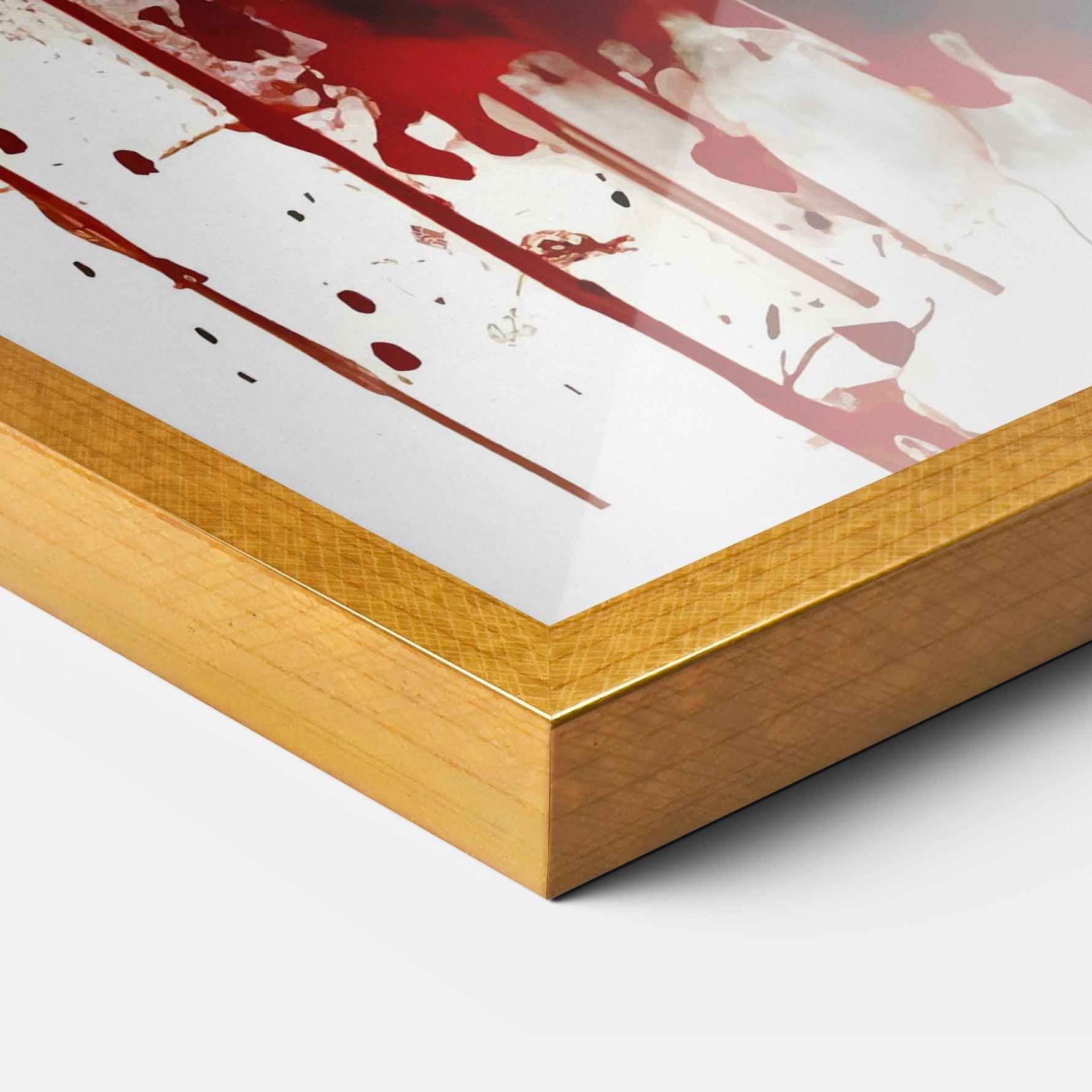 Keretezett Poszter Half Batman mockup 3