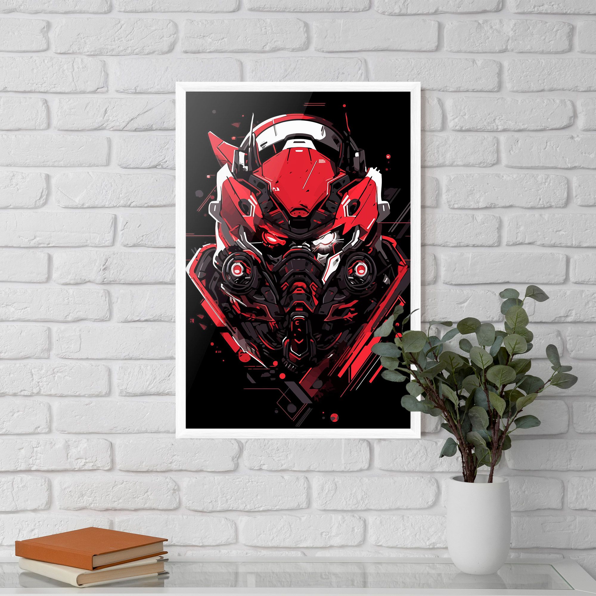 Red Robot Art mockup 5