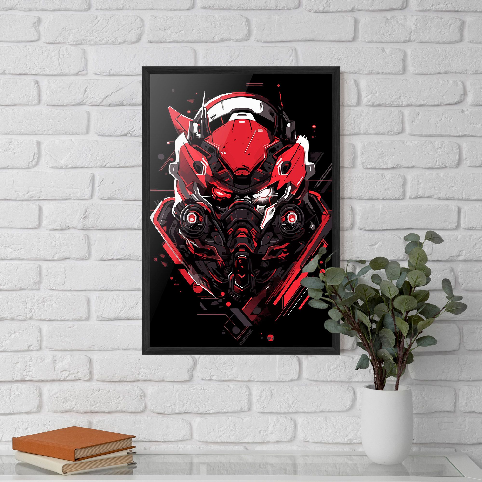 Red Robot Art mockup 5
