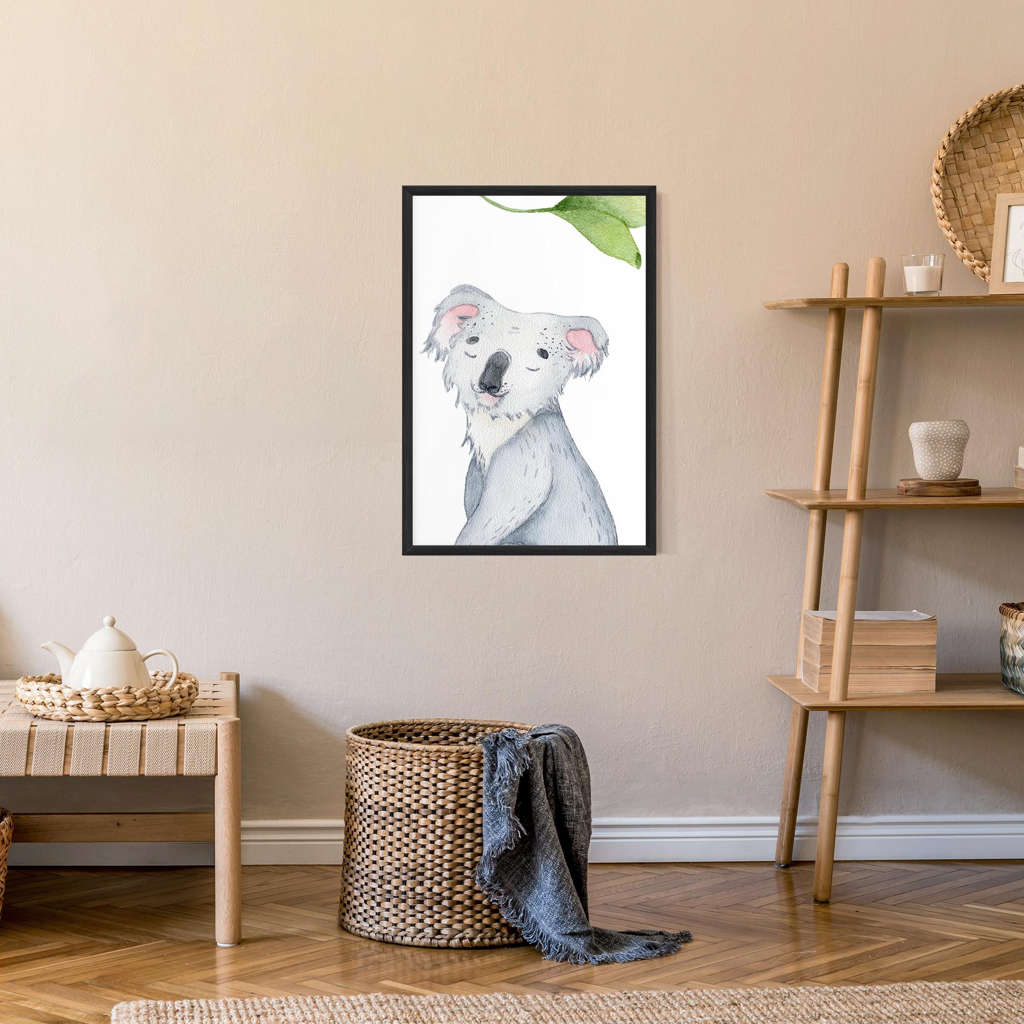 Keretezett Poszter Baby Koala mockup 9