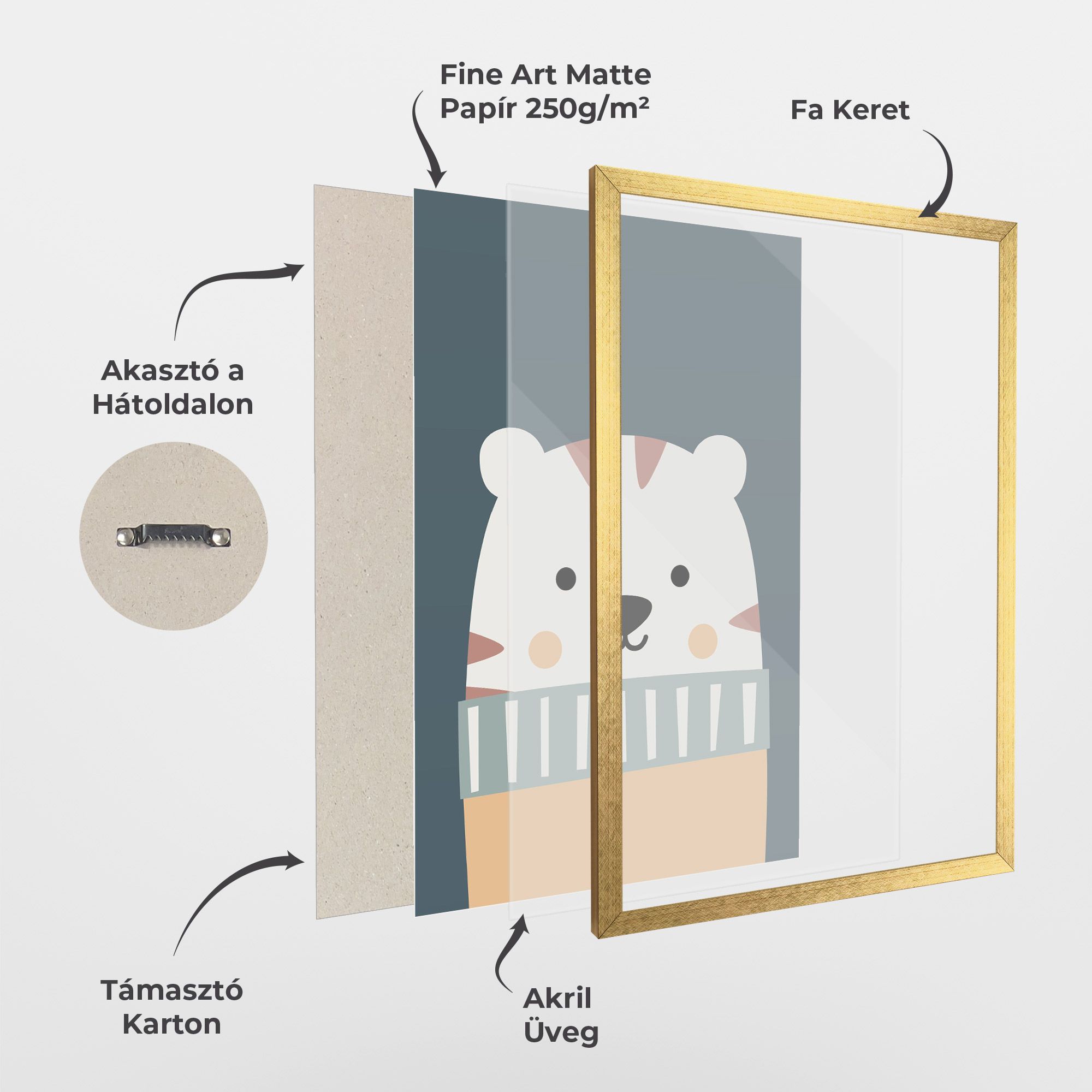 Cute White Tiger mockup 1