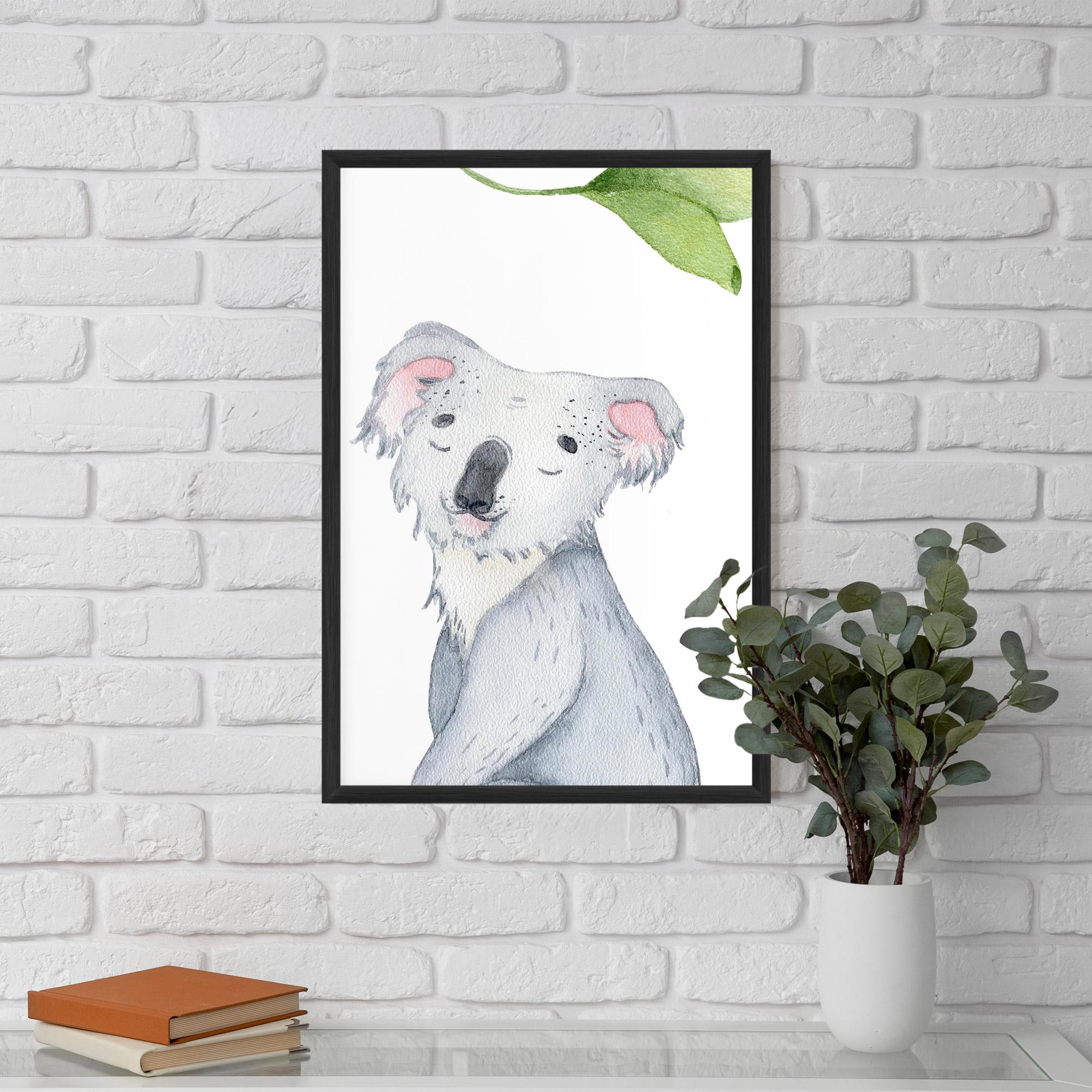 Keretezett Poszter Baby Koala mockup 5