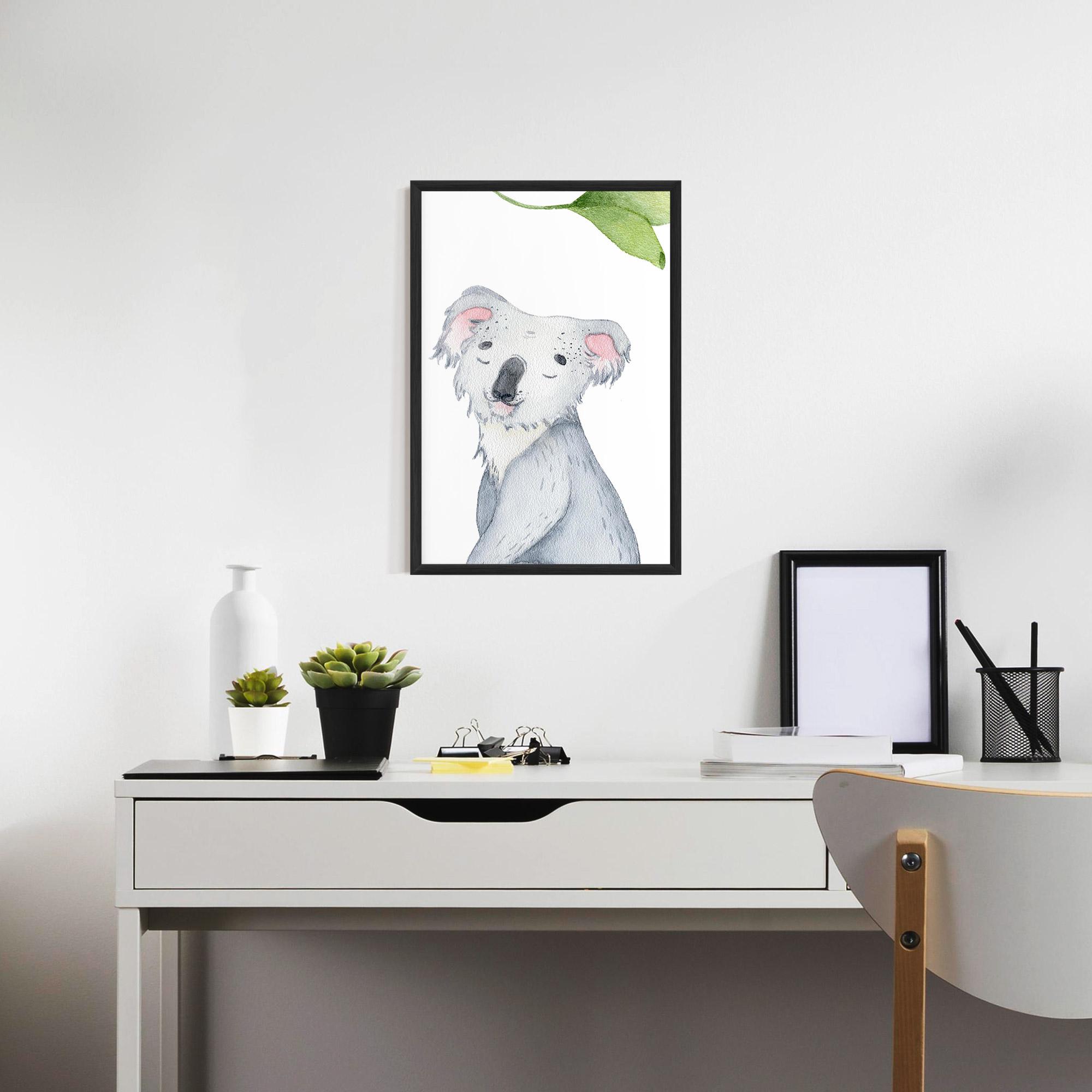 Keretezett Poszter Baby Koala mockup 7