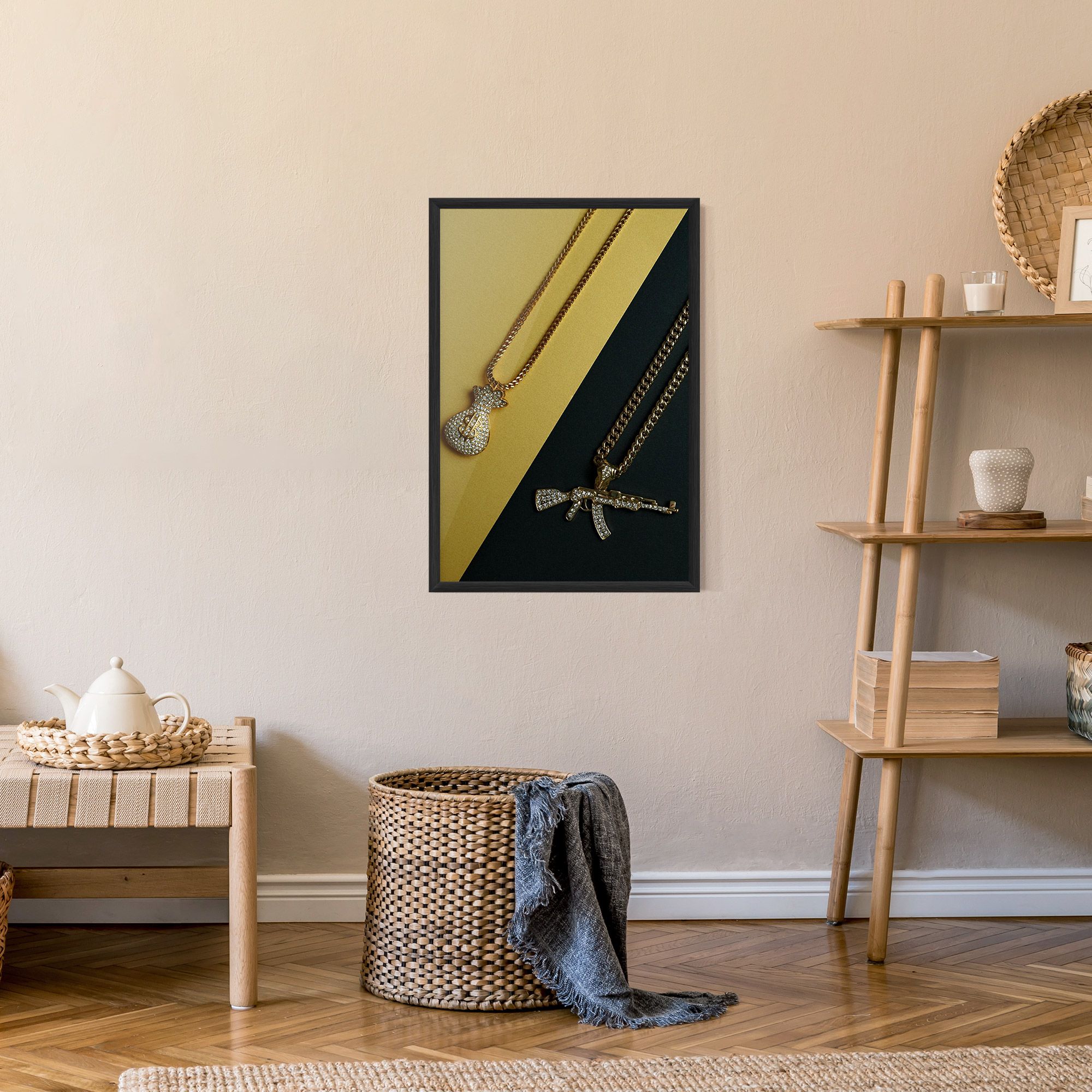 Gun Neckace mockup 9