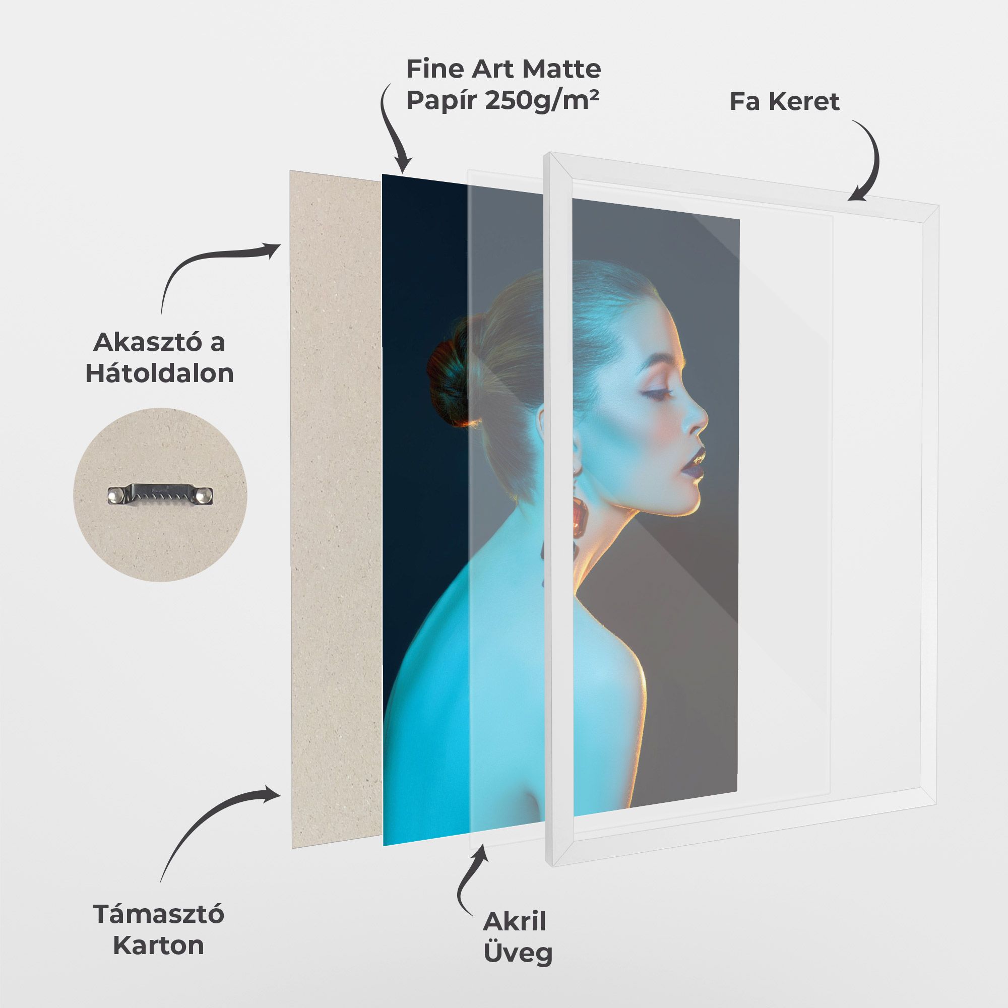 Blue Light Earring mockup 1