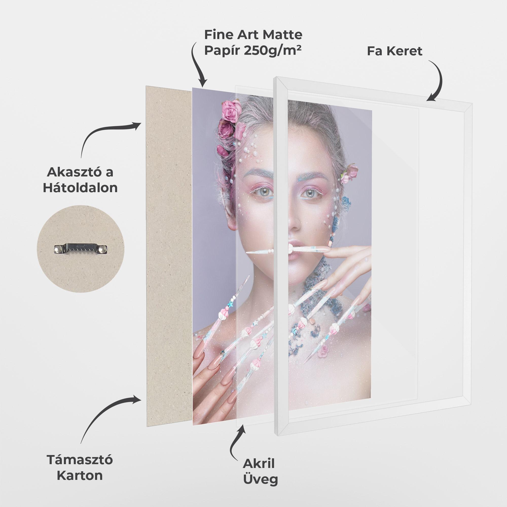 Keretezett Poszter Sweet Fairy mockup 1