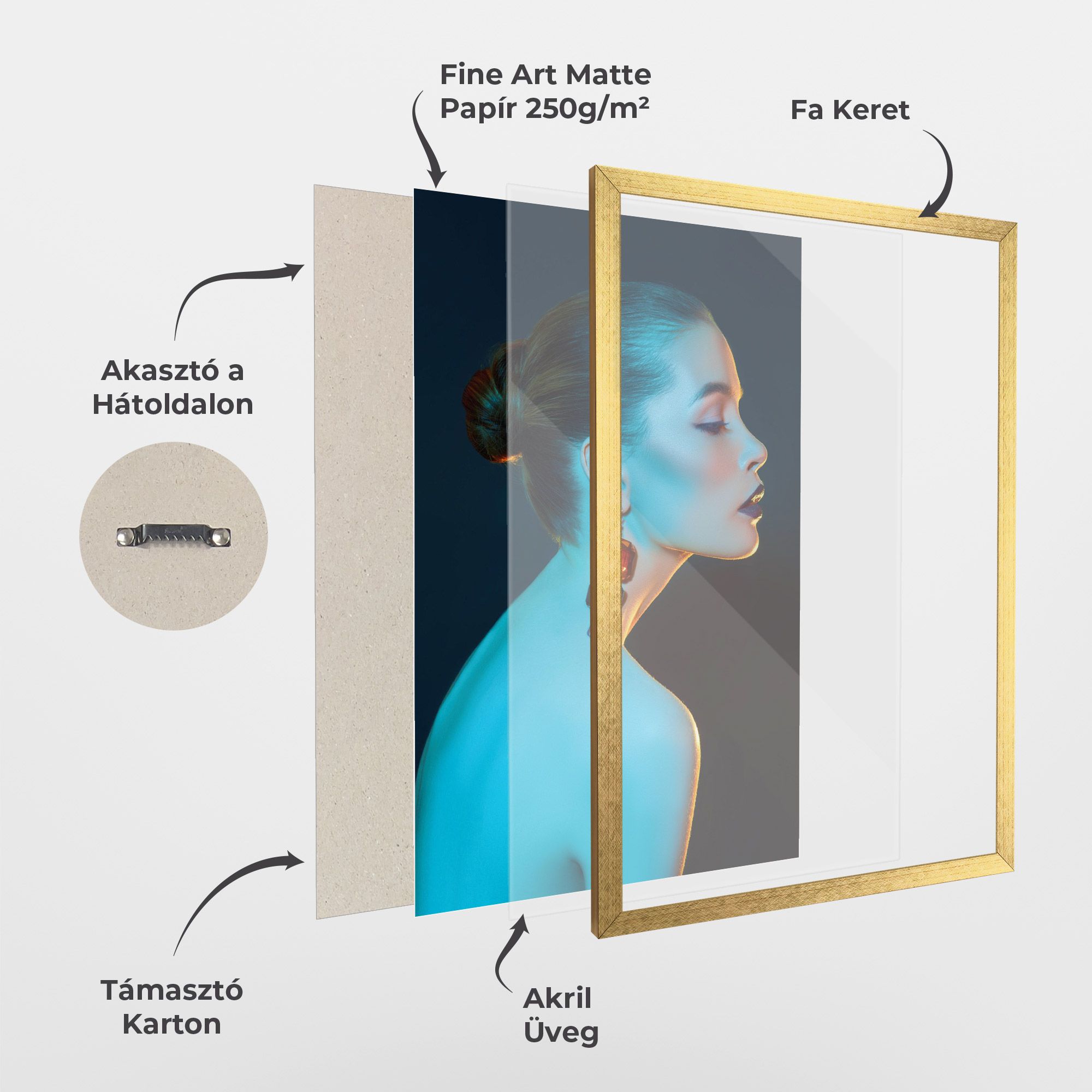 Blue Light Earring mockup 1