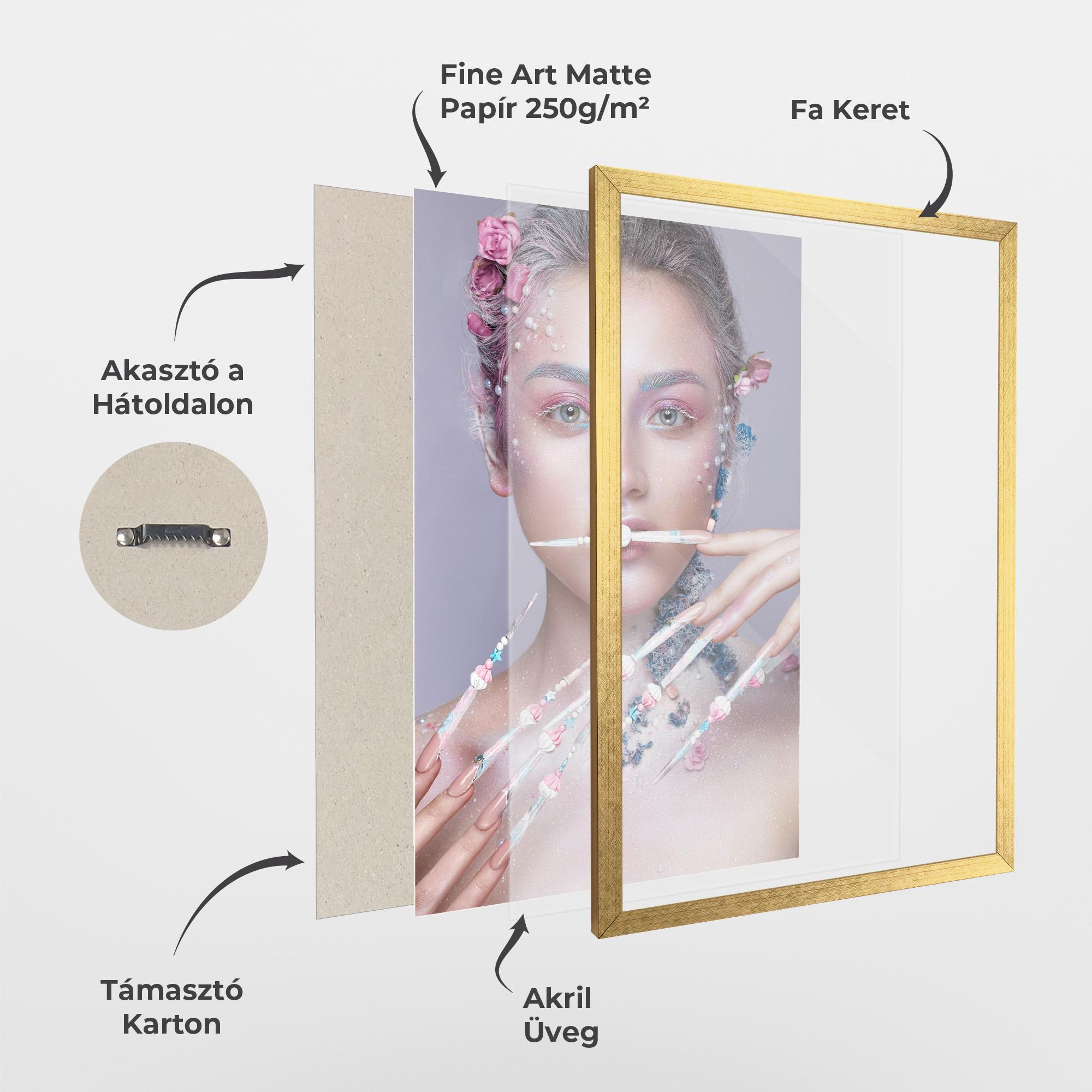 Keretezett Poszter Sweet Fairy mockup 1