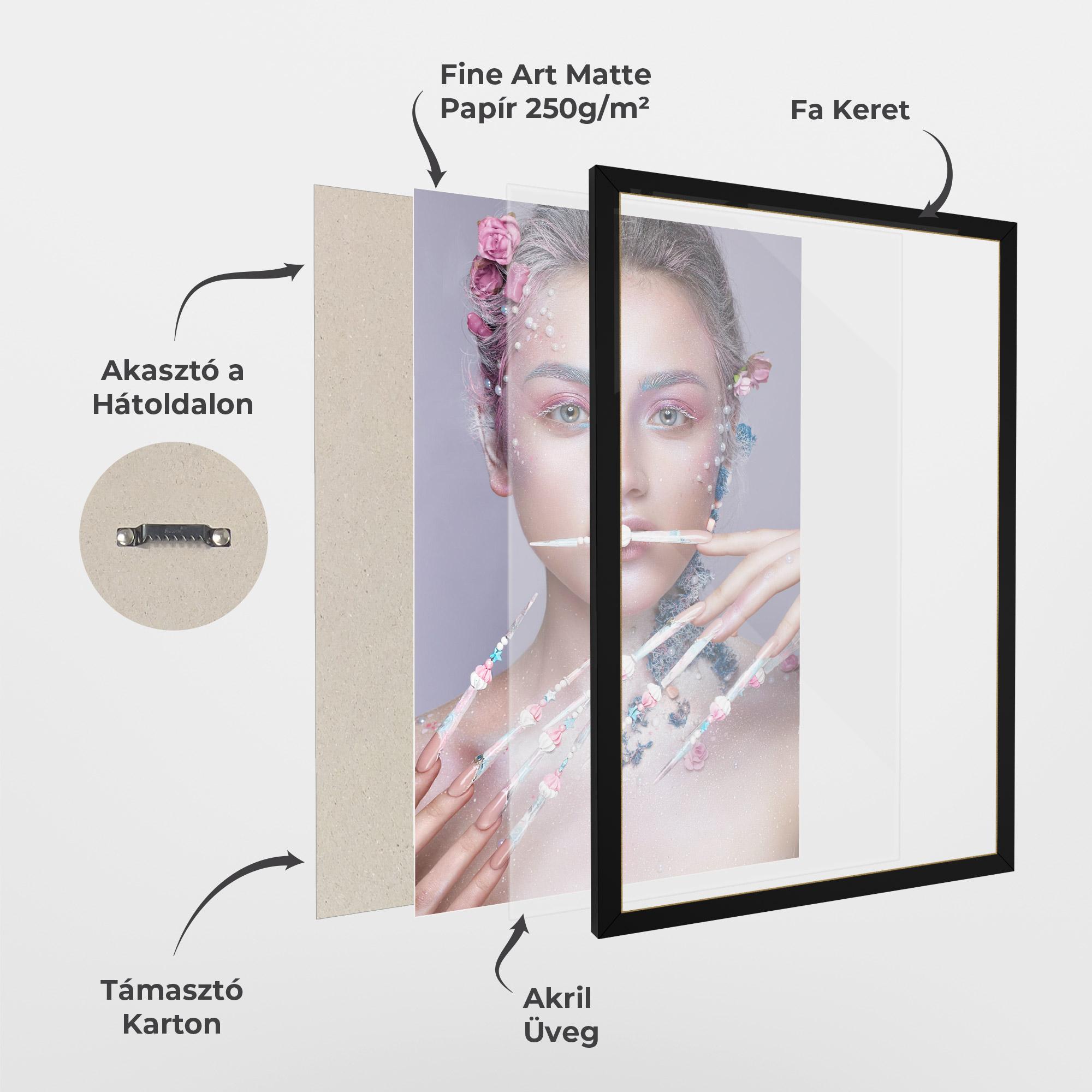 Keretezett Poszter Sweet Fairy mockup 1