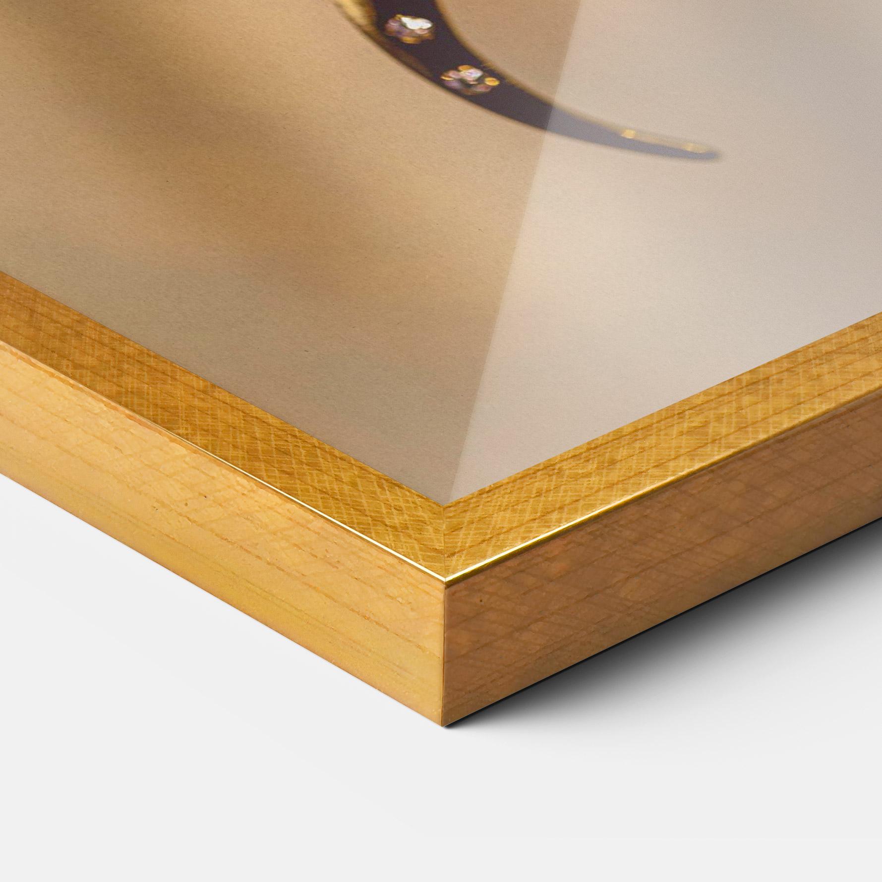 Keretezett Poszter Moon Blue Necklace mockup 3