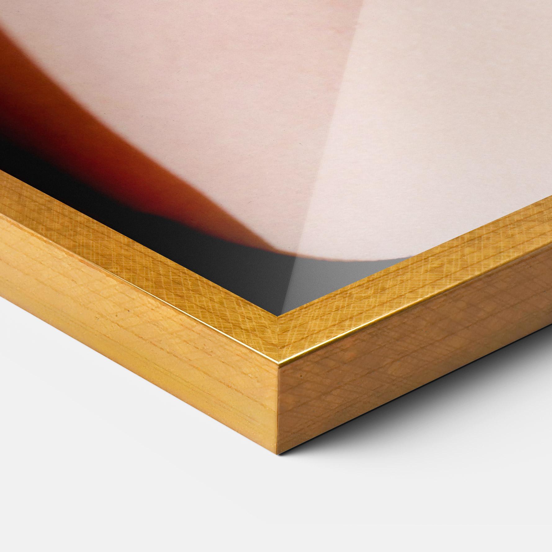 Keretezett Poszter S Gold Necklace mockup 3